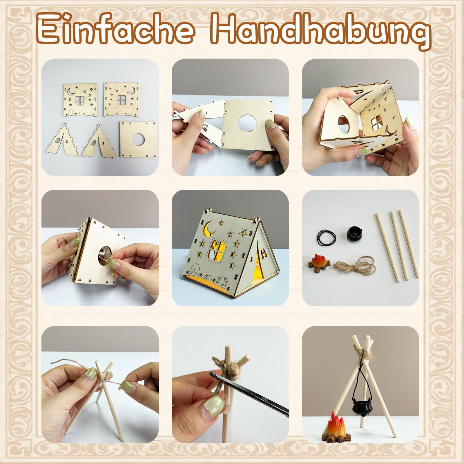 CLTYQ Puppenhausmöbel Wichtel Zubehör Weihnachten Puppenhauszubehör,Weihnac günstig online kaufen