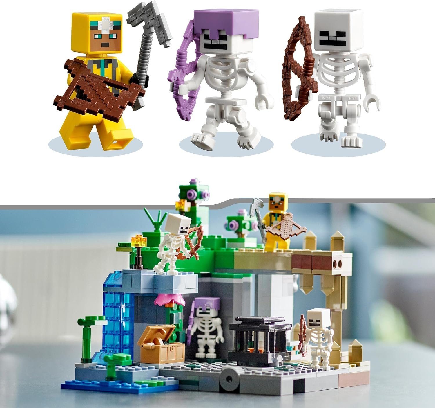 LEGO® Minecraft - Das Skelettverlies Höhle günstig online kaufen