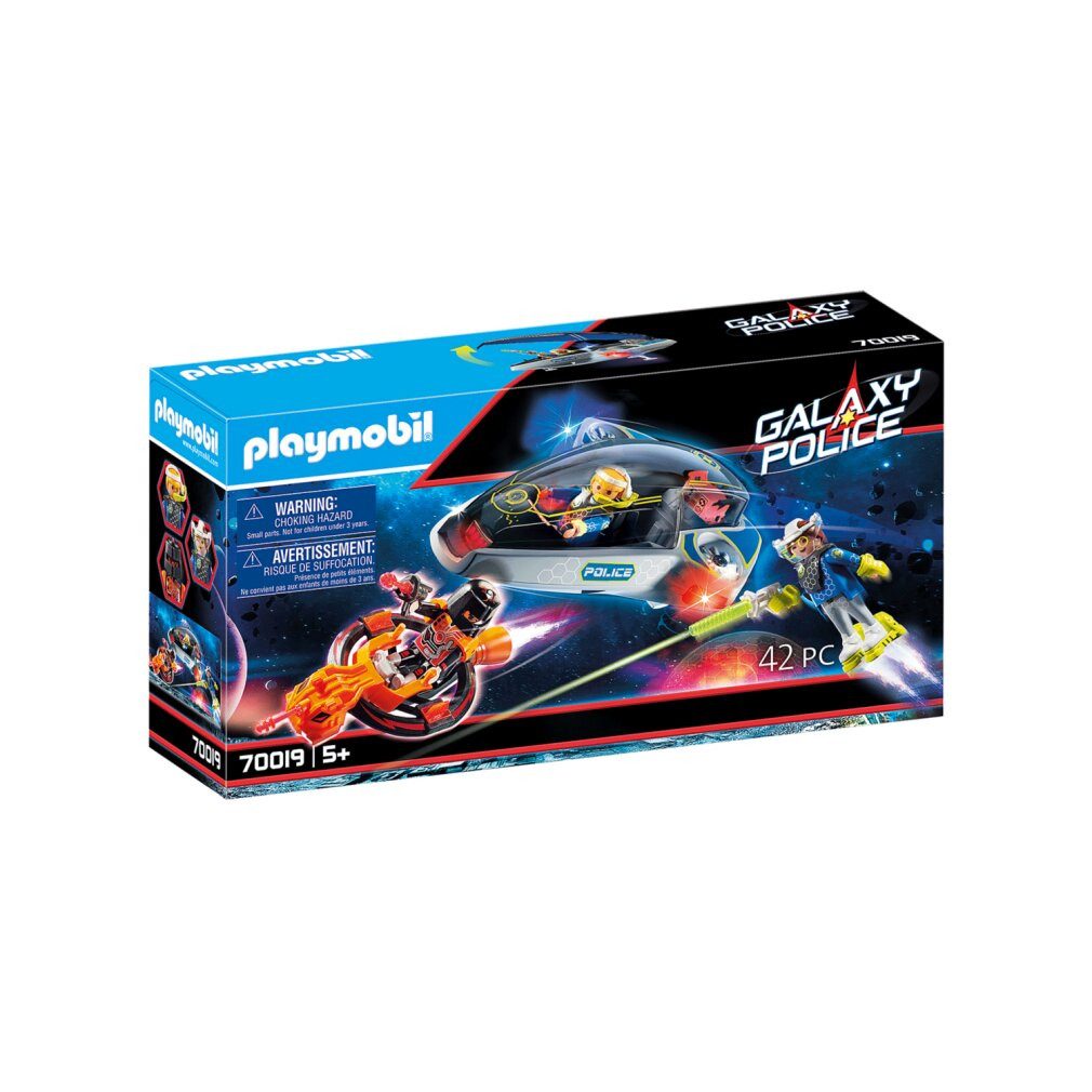 Playmobil® Stapelspielzeug Playmobil City Action Galaxy Polizei Gleiter - 70019