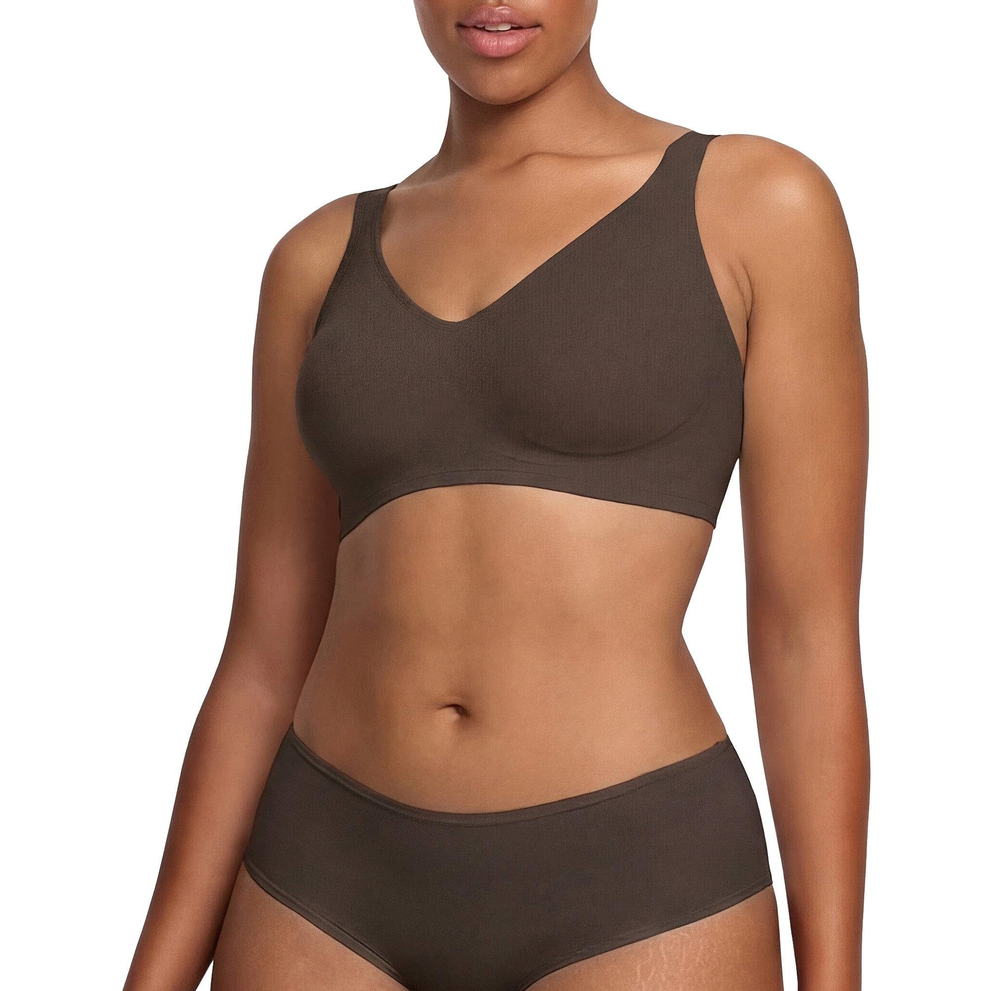 cfab by creamy fabrics Bügelloser BH Comfort Minimizer BH-Braun-S (1-tlg) günstig online kaufen