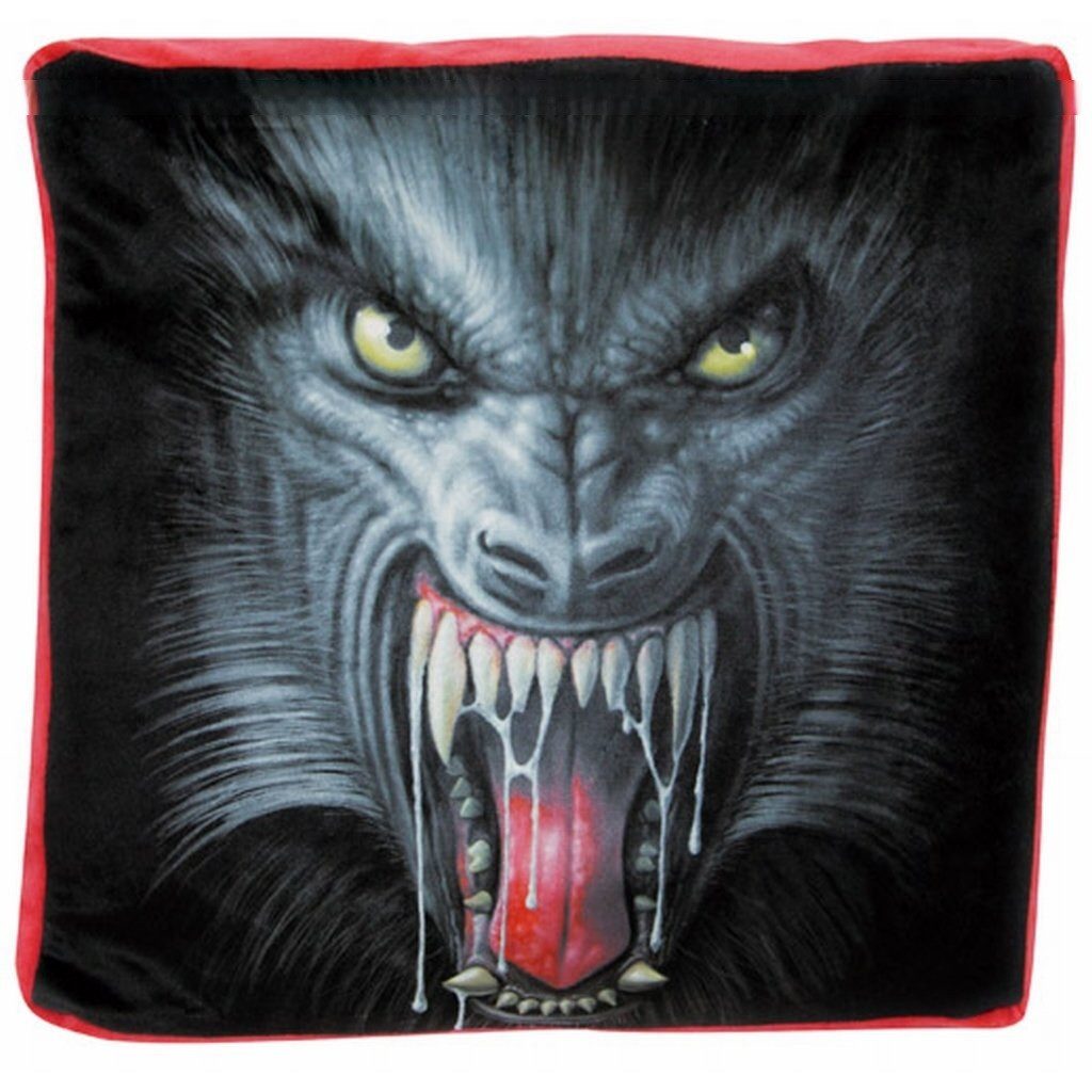 Spiral Dekokissen Spiral Kissen 42x42 Wolf Dreams, Dekokissen 10505000