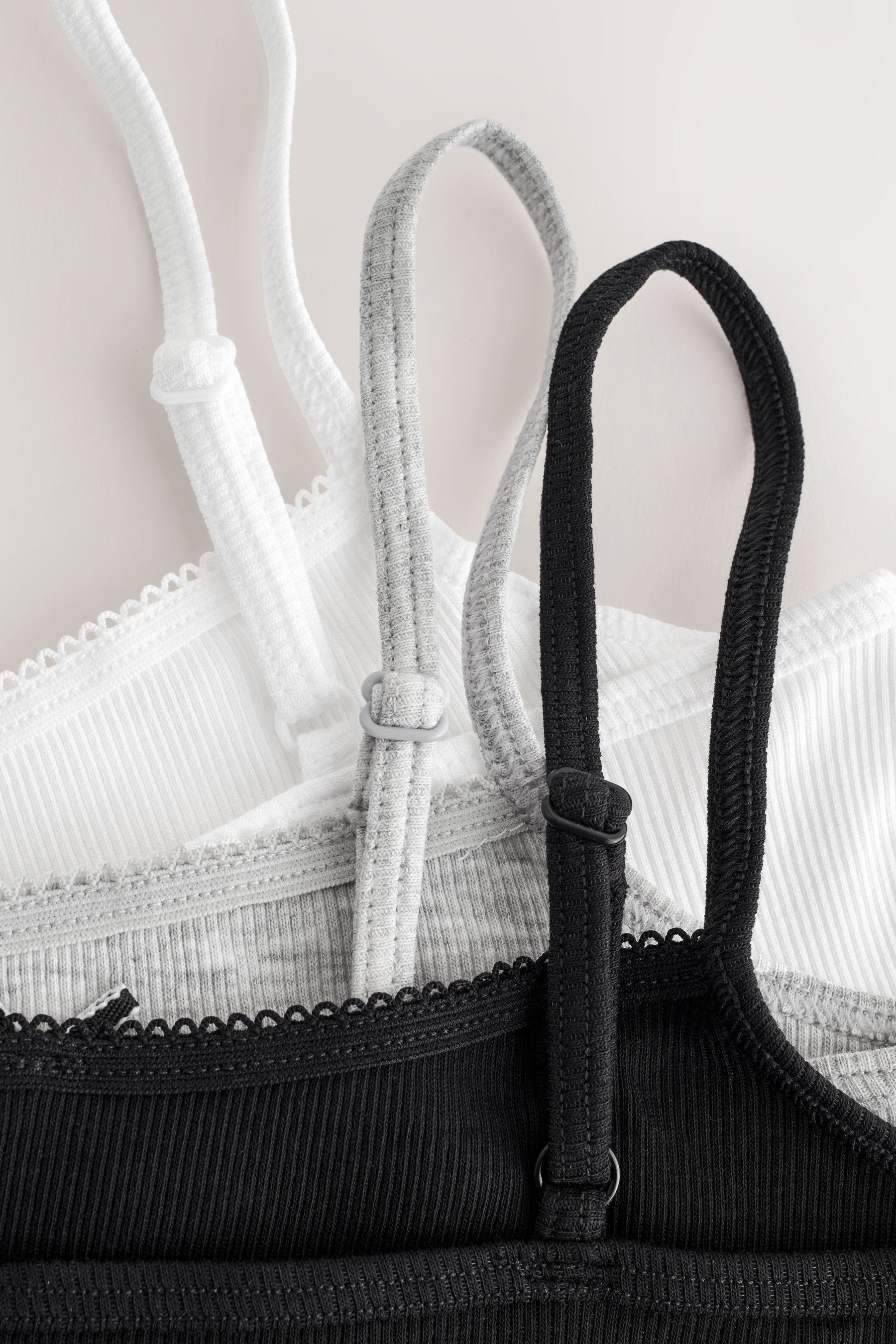 Next Trägertop Camisoles, 3er-Pack (3-tlg)