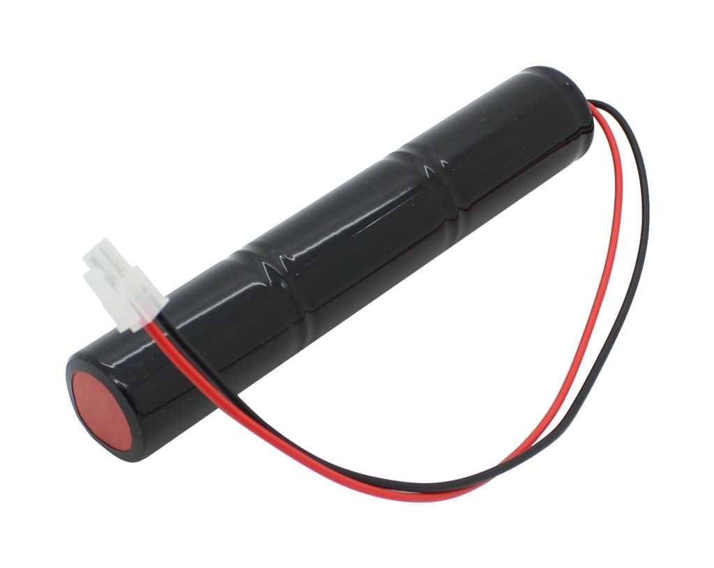 AccuCell Notleuchtenakku NiCd 3,6V 4500mAh L1x3 Mono mit Kabel und Stecker pas Akku