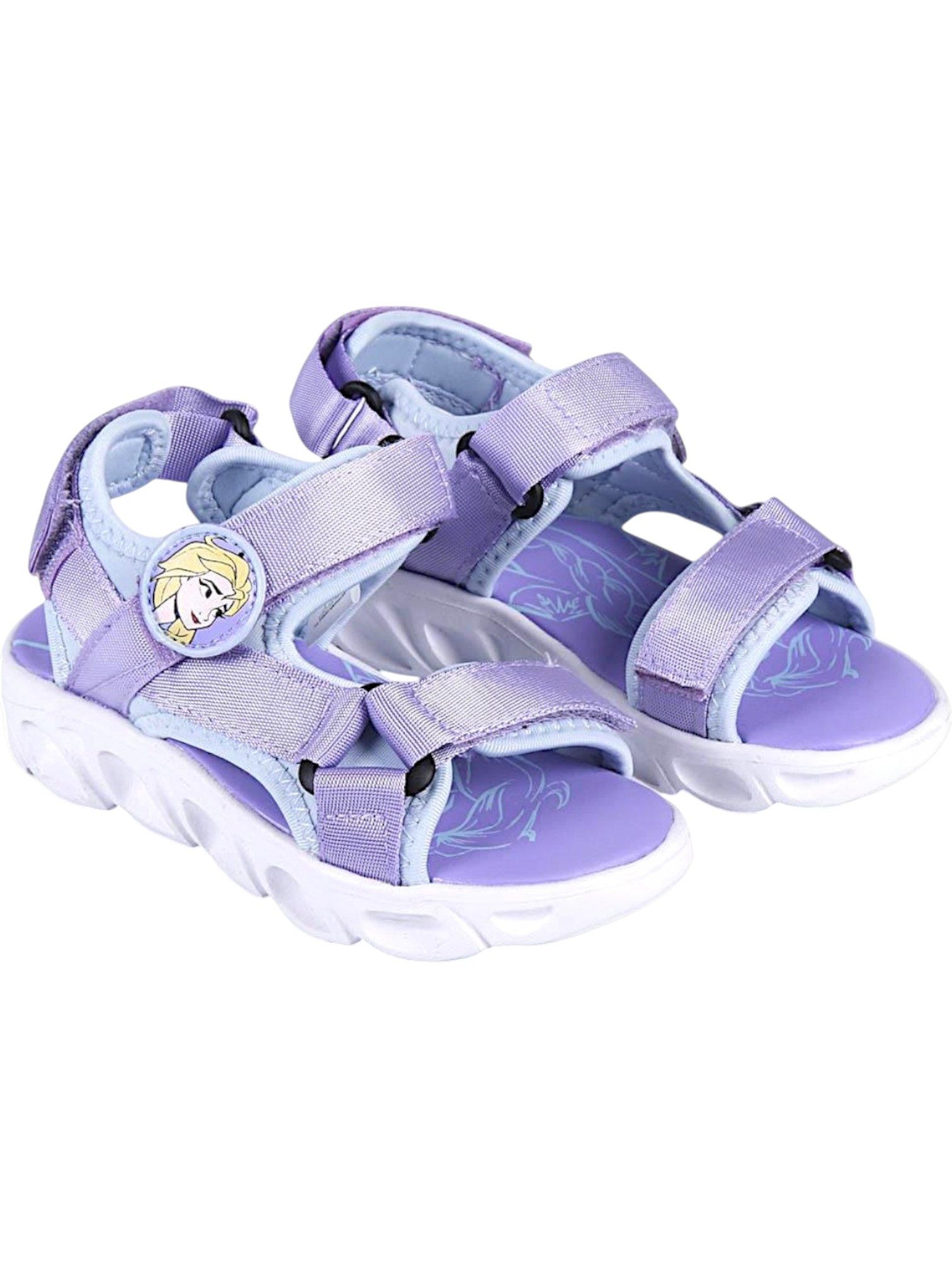 Cerdá Disney Frozen - Elsa Sandale Mädchen Sport Sandalen mit Klettverschluss Gr. 25 - 32