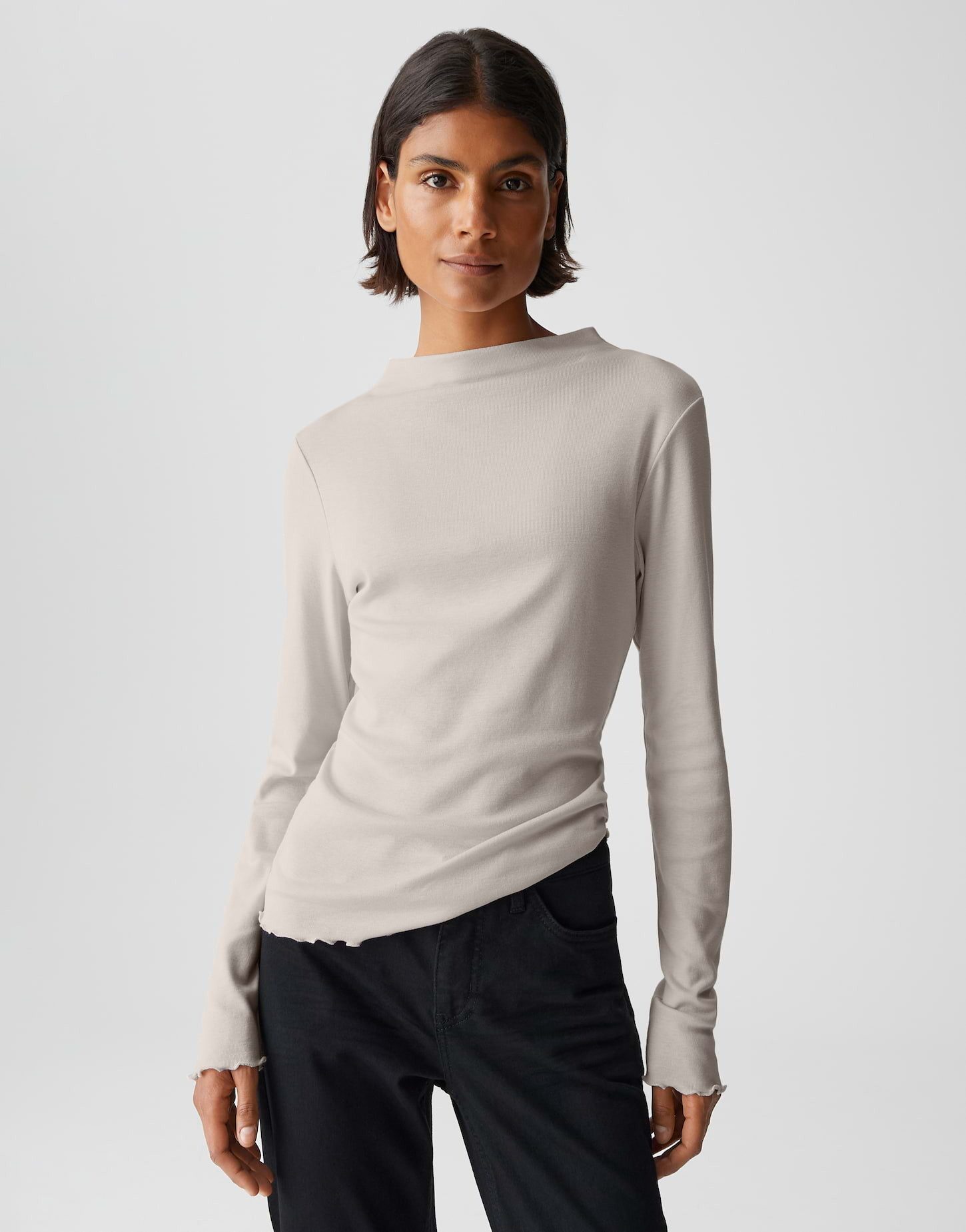 OPUS Langarmshirt SONINCHEN aus weichem Jersey günstig online kaufen