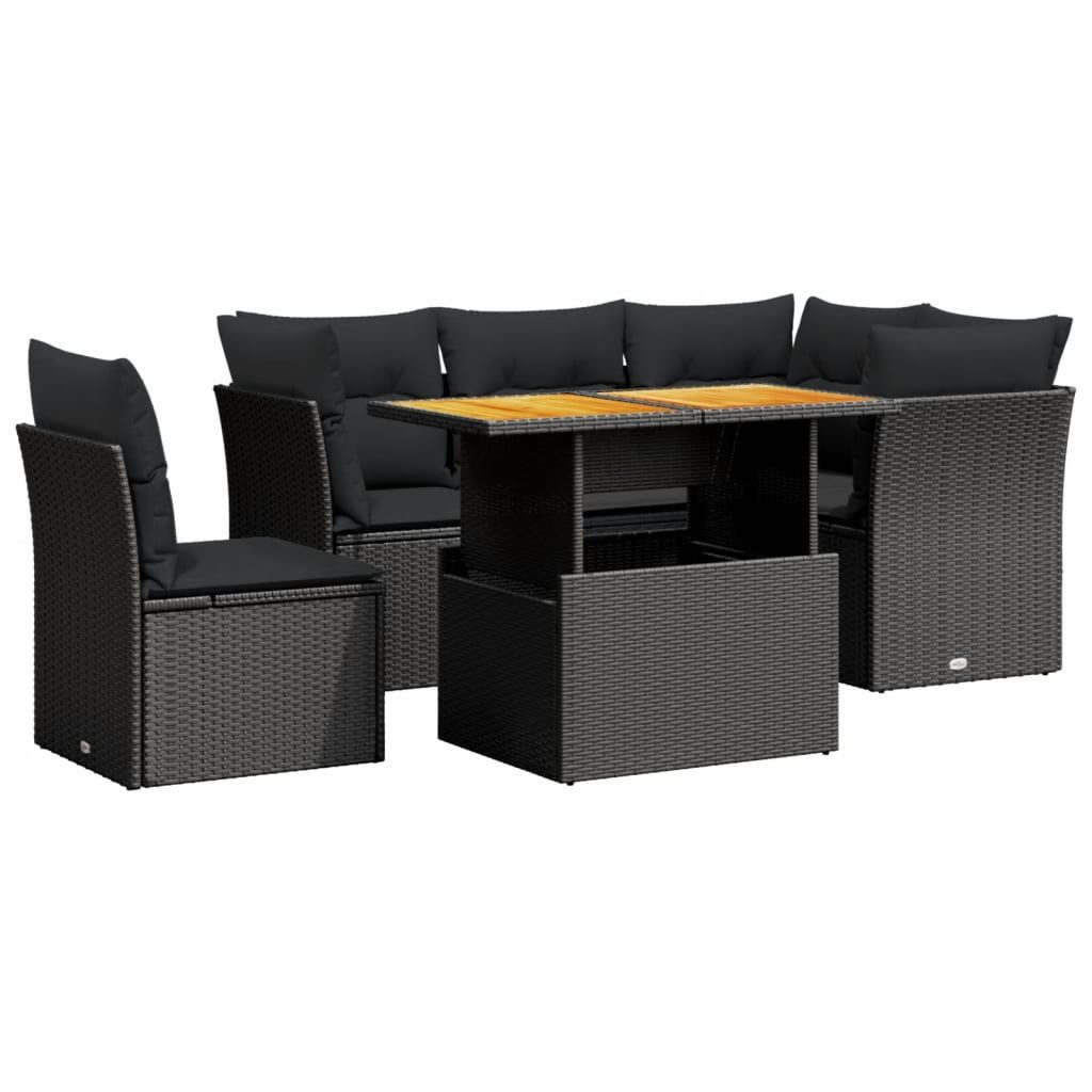 vidaXL Gartenlounge-Set 5-tlg. Garten-Sofagarnitur mit Kissen günstig online kaufen