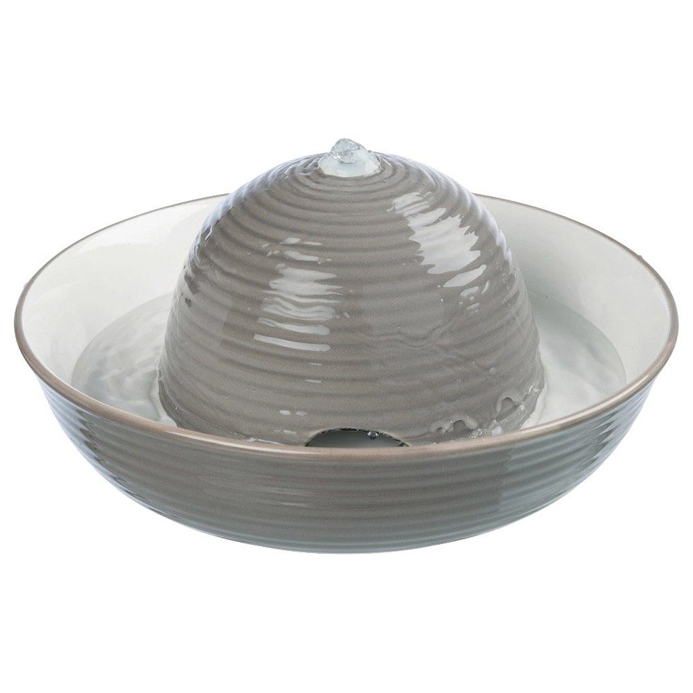 TRIXIE Trinkbrunnen Trinkbrunnen Vital Flow 1,5 l grau/weiß für Katzen günstig online kaufen