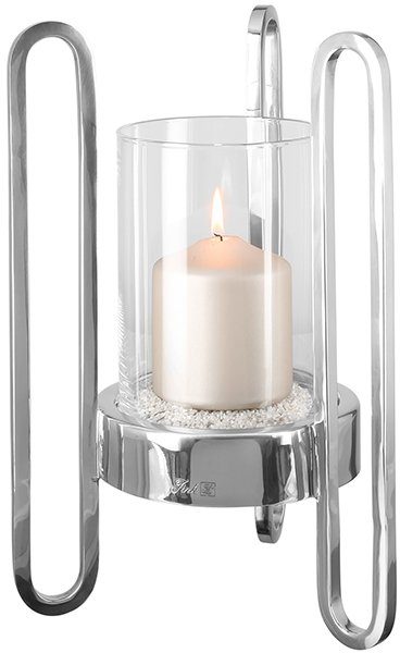 Fink Windlicht CHALI, Weihnachtsdeko (1 St), aus Edelstahl und Glas