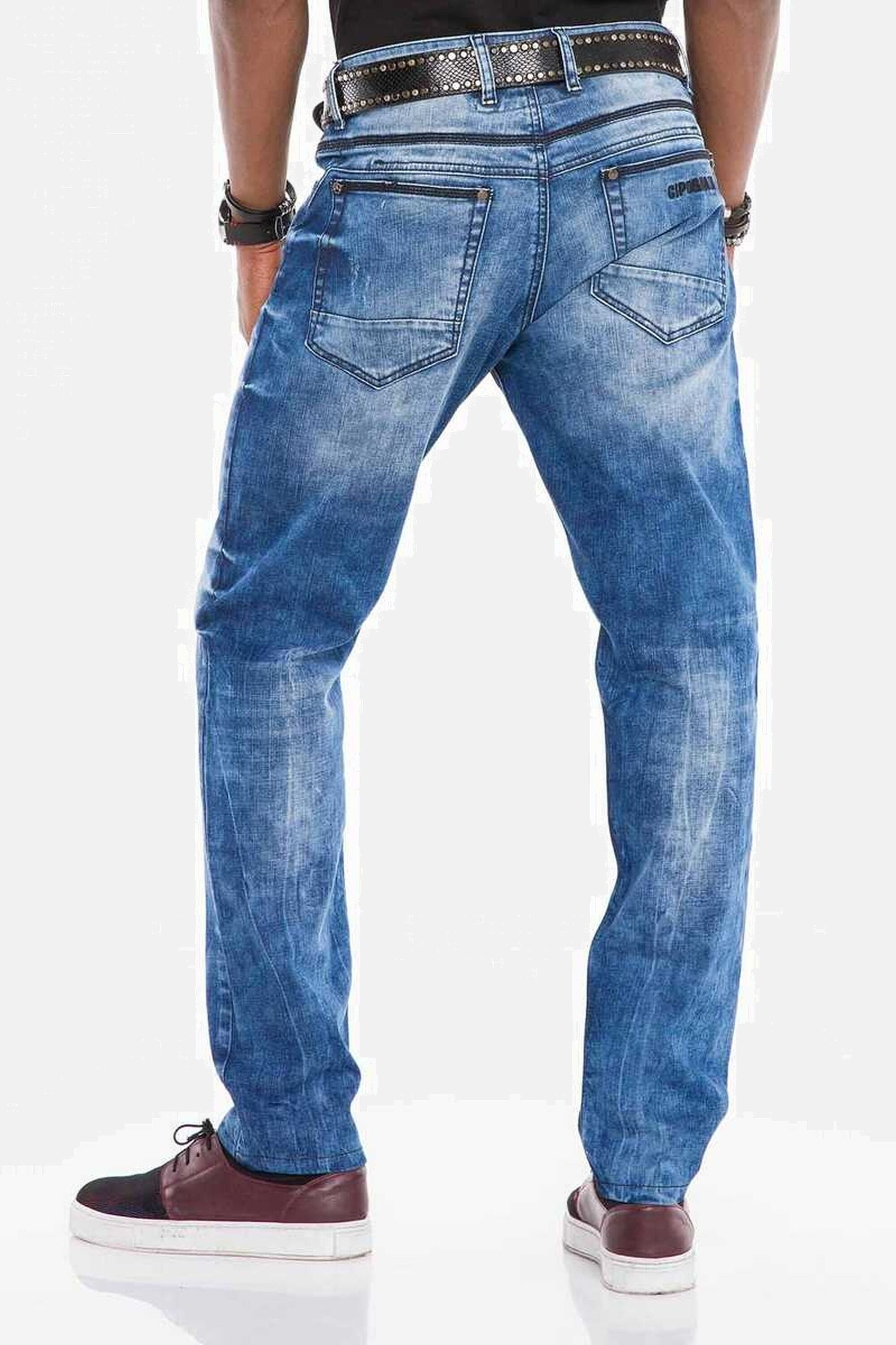 Cipo & Baxx 5-Pocket-Jeans Jeans mit coolen Kontrastnähten, CD-499 günstig online kaufen
