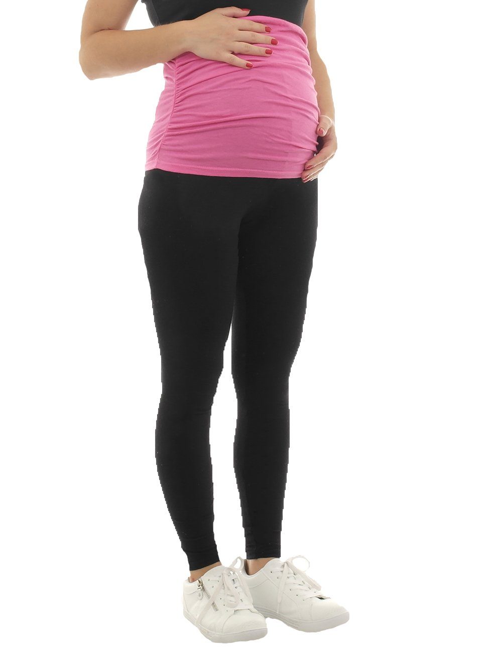 F&K-Mode Bandage Bauchband Fleece Thermo Bauchbinde Umstands-Mode, mit Fleece