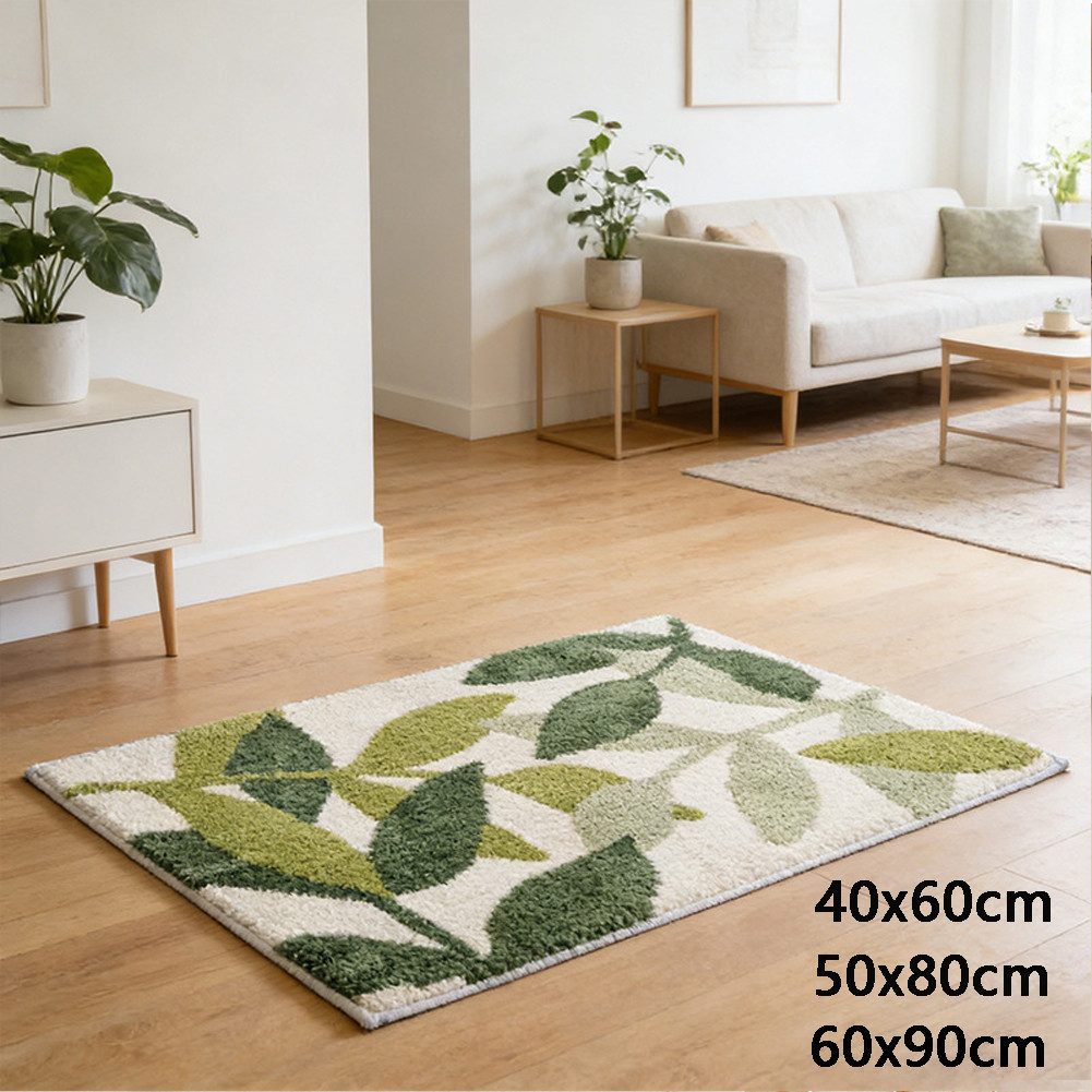 FANNOU Badematte saugfähige Badematte mit weichem Plüschflor und TPR-Rückseite, rutschhemmend beschichtet, Polyester, 40x60cm, maschinenwaschbare, Badematte für – Bild 2 von 5