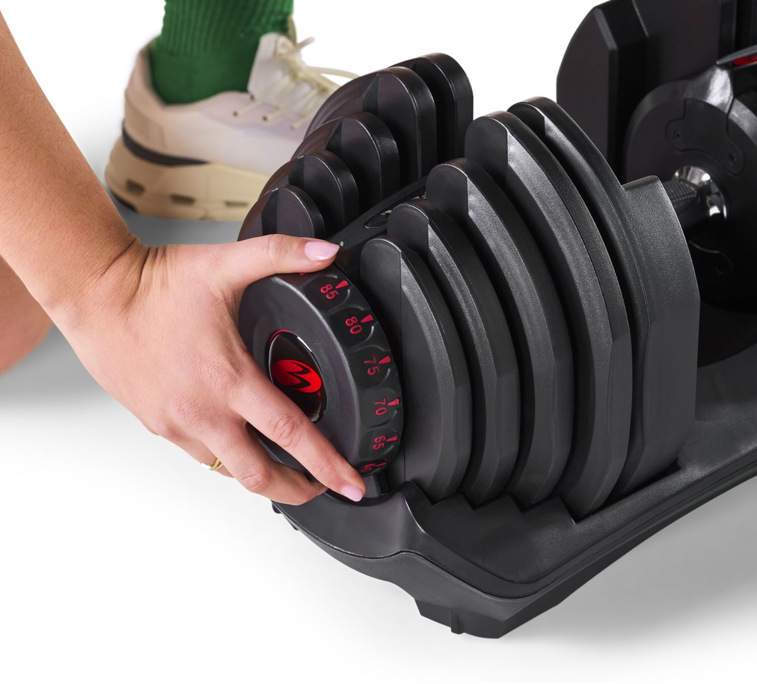 BowFlex Dumbbell SelectTech 1090i, (Packung, verstellbare Dumbbell)