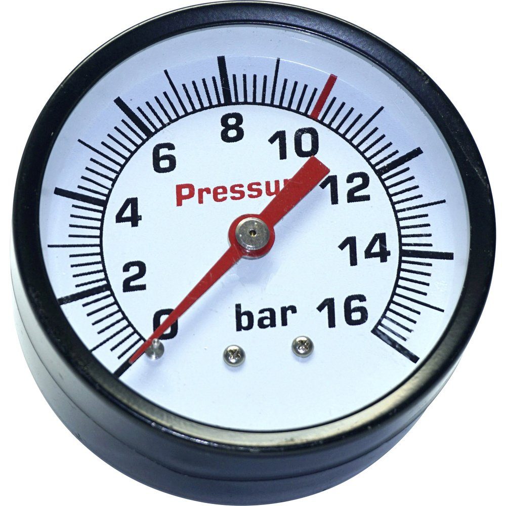 Druckluftgeräte-Set Aerotec Manometer 9052071 Anschluss (Manometer): Rückseite Außengewi
