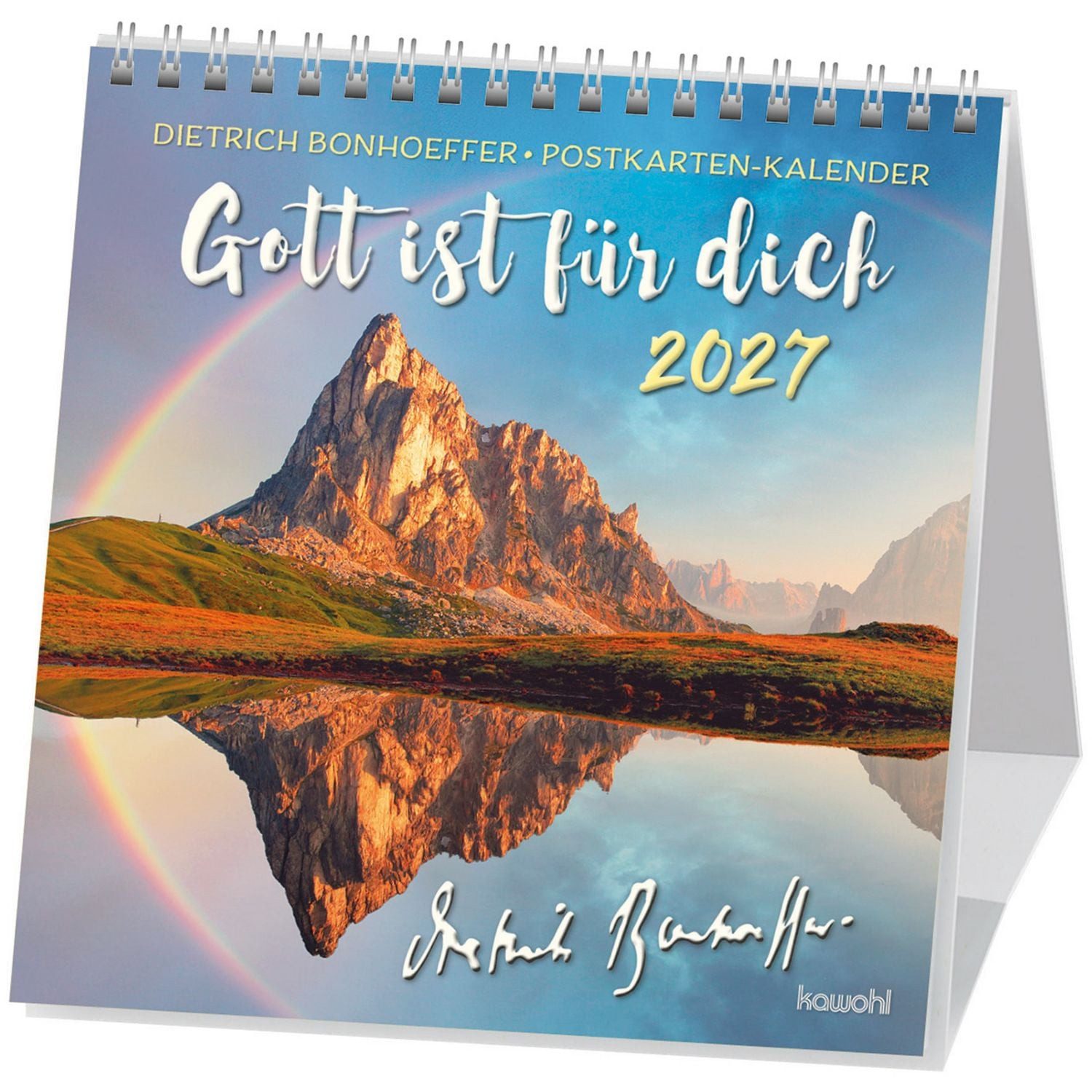 Terminplaner Gott ist für dich 2027