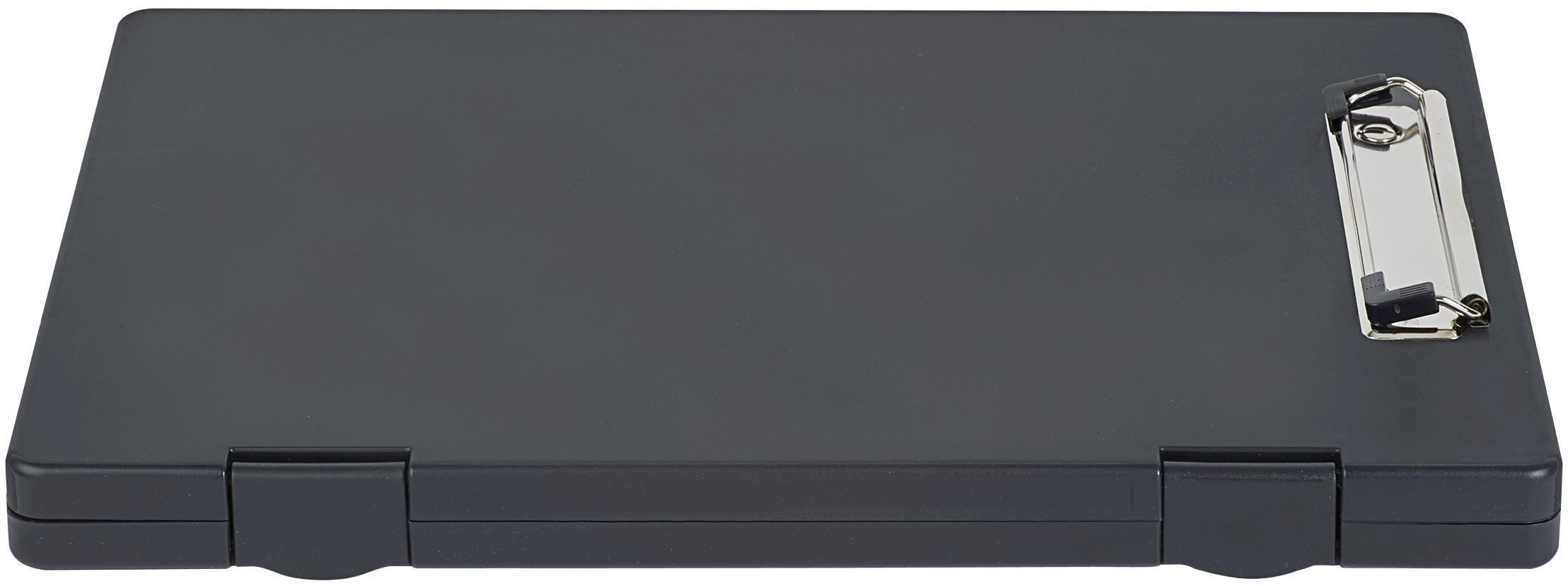 MAUL Schreibmappe Schreibplatte mit Aufbewahrungsfach A4 PP schwarz