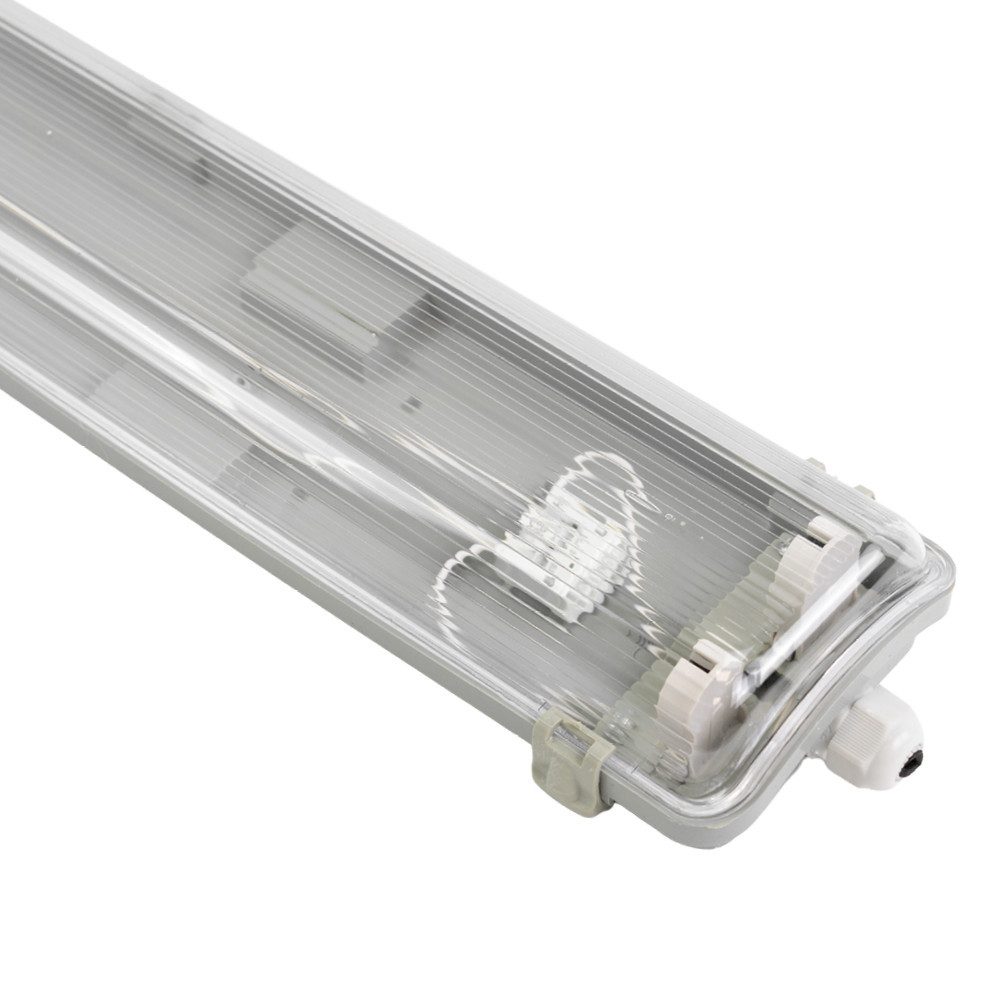 LUXULA LED Unterbauleuchte LUXULA LED Wannenleuchte 122 cm Neutralweiß Weiß, Neutralweiß