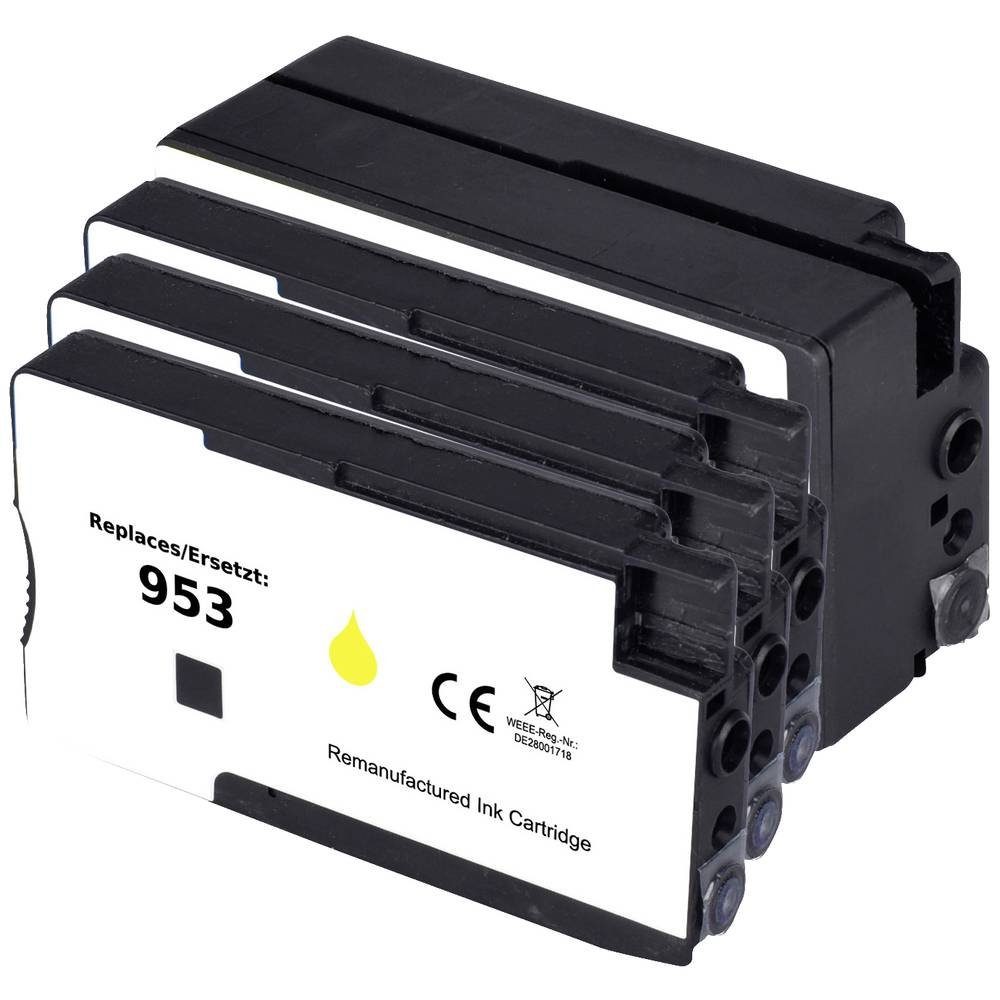 Renkforce Tinte ersetzt HP 953, 6ZC69AE, LS058AE, F6U12AE, F6U13AE RF-5718854 Tintenpatrone