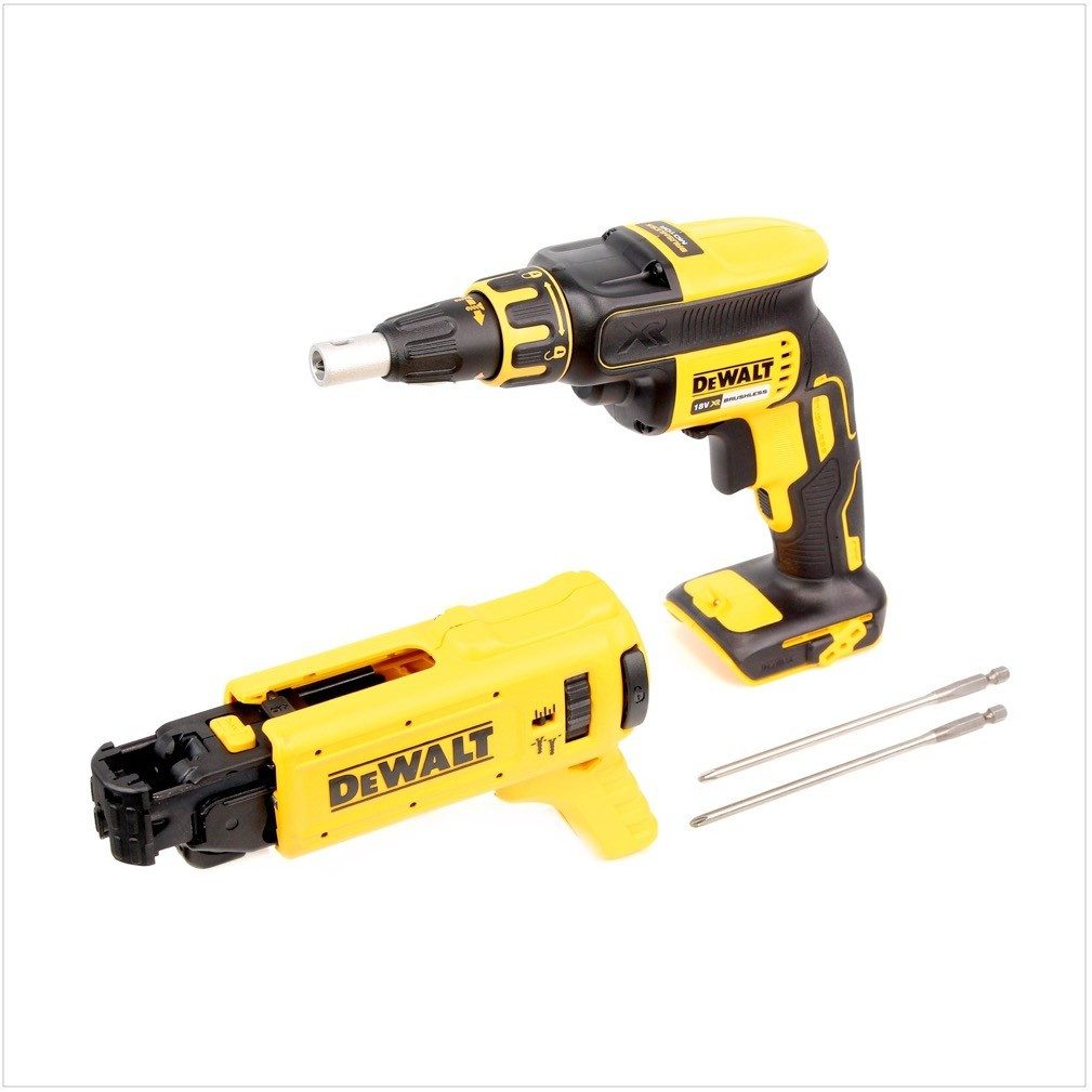 DeWalt Akku-Magazinschrauber DCF 620 D2K 18 V 1/4" Brushless + 2x Akku 2,0 Ah + Ladegerät + TSTAK