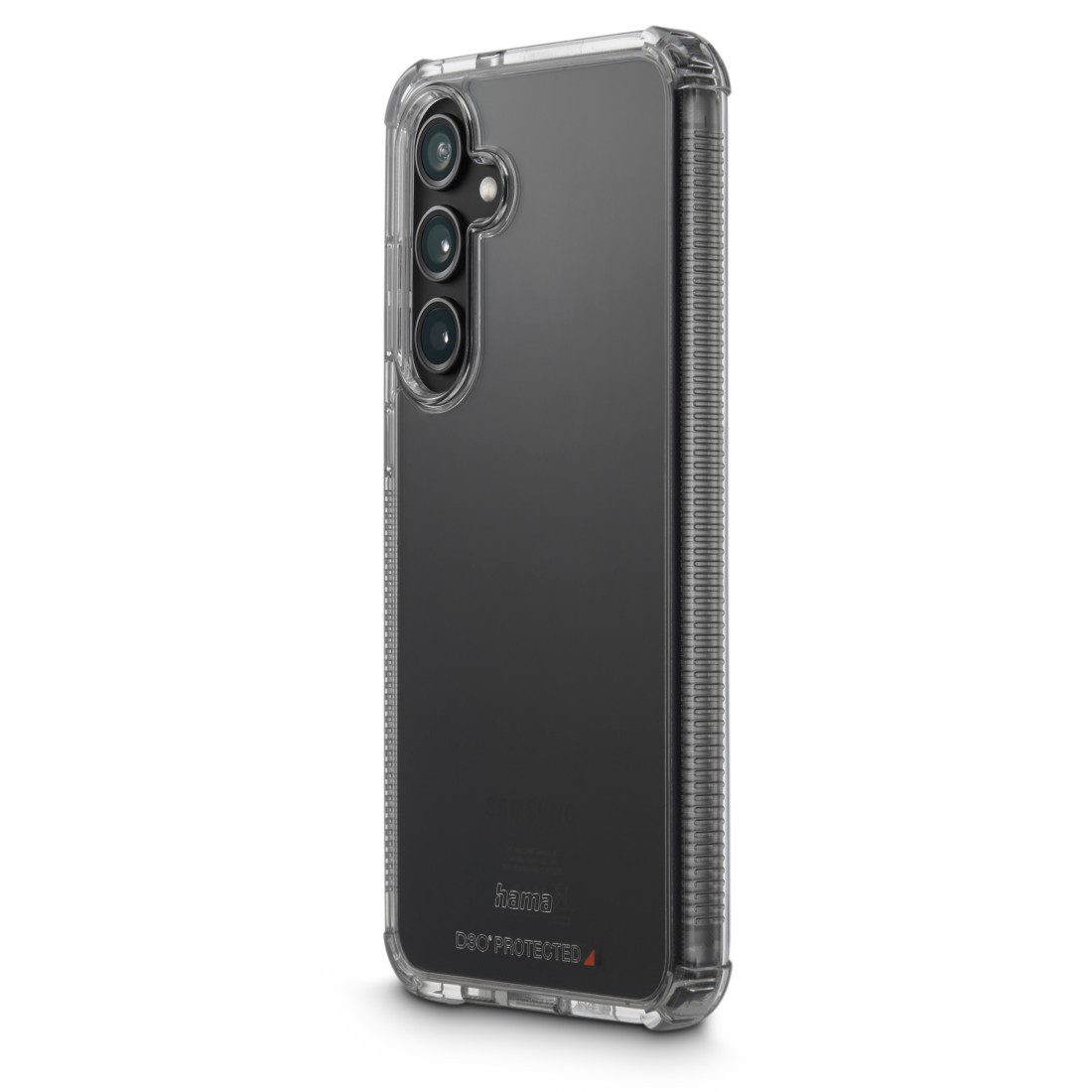 Hama Smartphone-Hülle Handyhülle „Extreme Protect“ für Galaxy S24 (stoßfest, sturzsicher), Smartphonetasche, Antivergilbung, Kratzschutz, Rundumschutz, flexibel