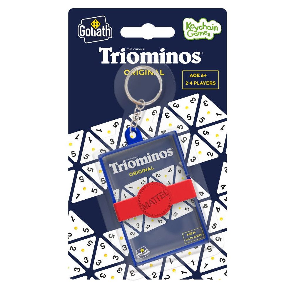 XTREM toys & sports Spielfigur Mattel - Key Chain Game - Schlüsselanhänger Minispiel - Triominos