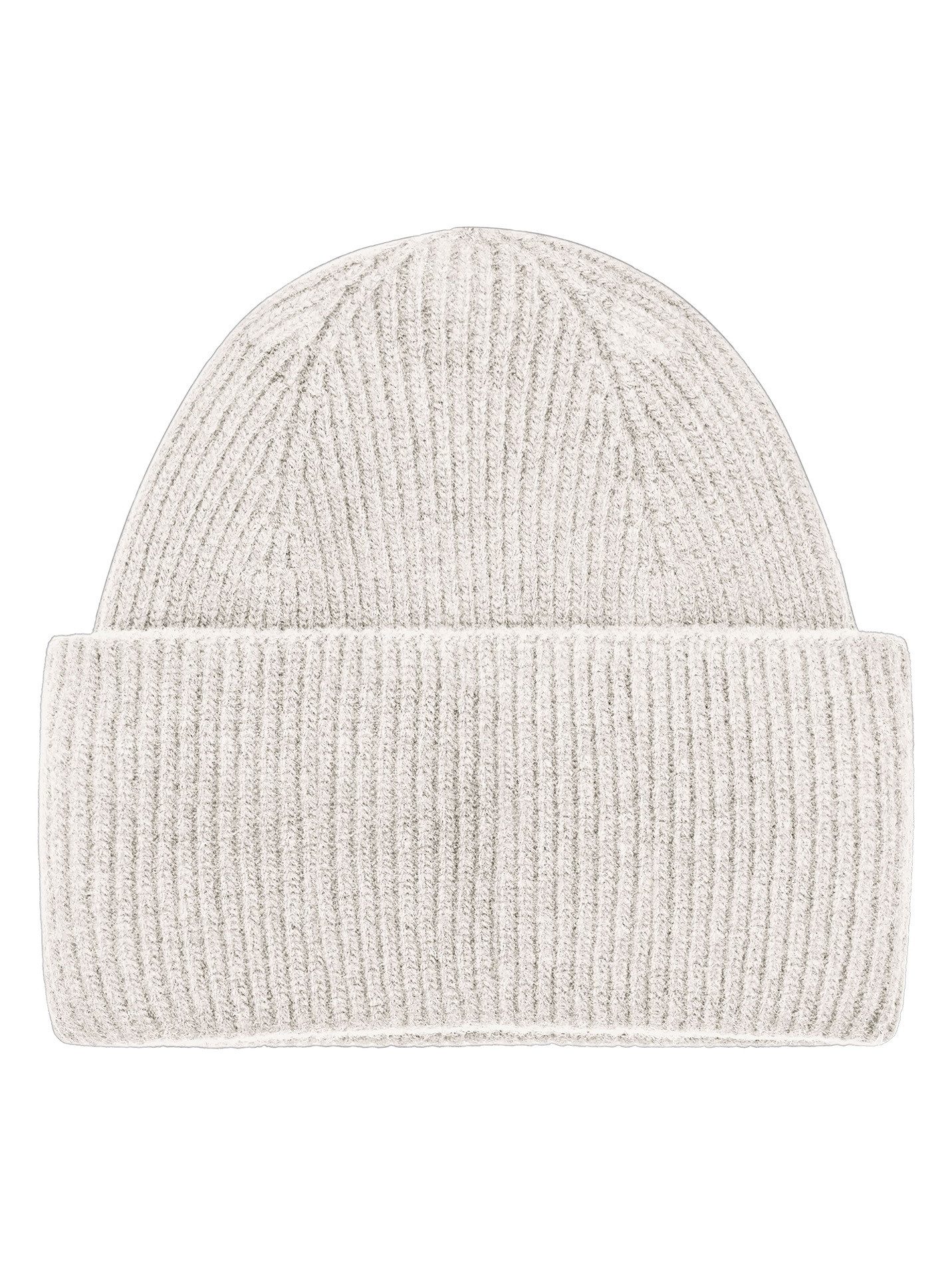 KnowledgeCotton Apparel Strickmütze Cashmere Rib Beanie