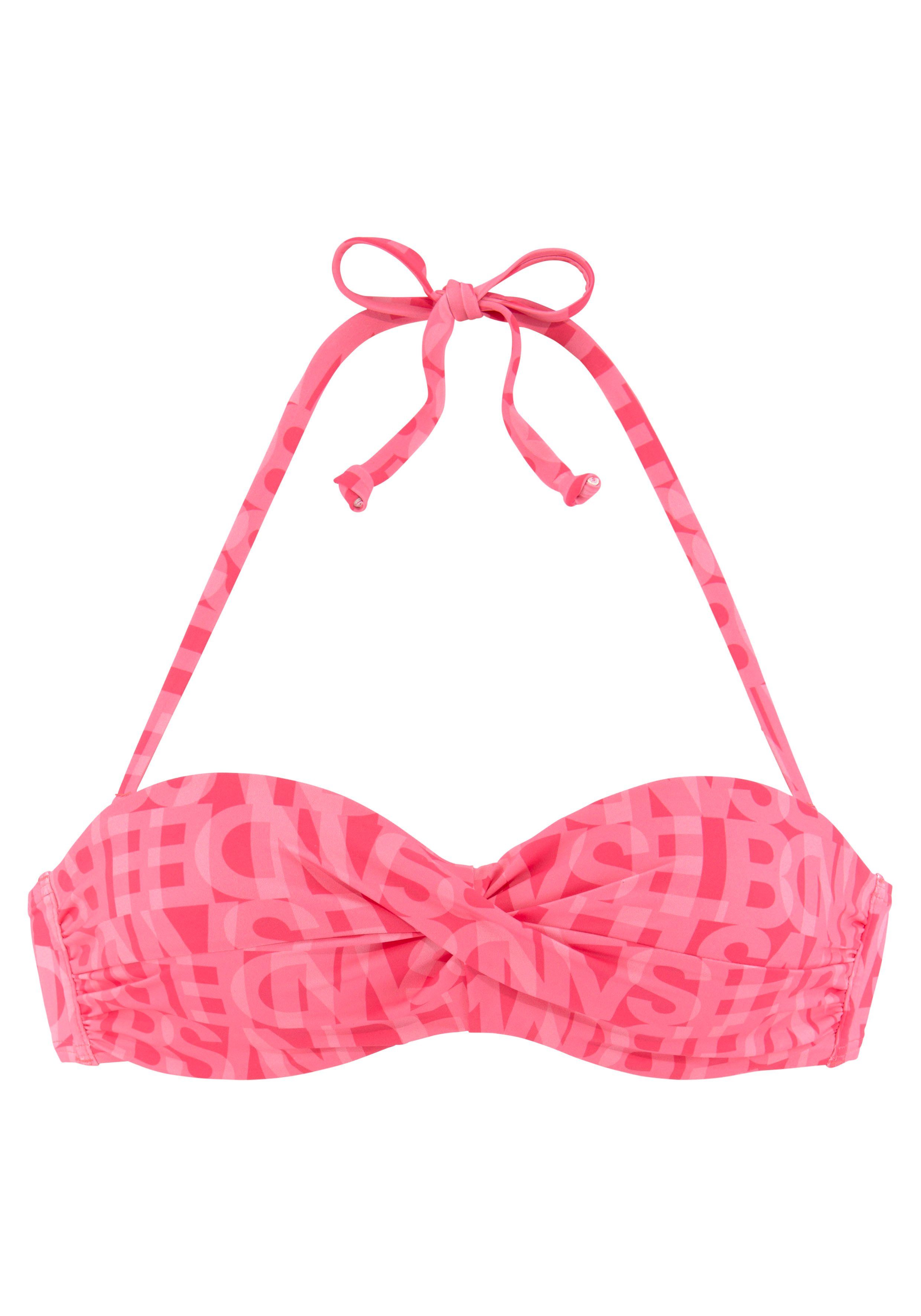 Elbsand Bügel-Bandeau-Bikini-Top Letra, mit tollem Wording – Bild 2 von 5