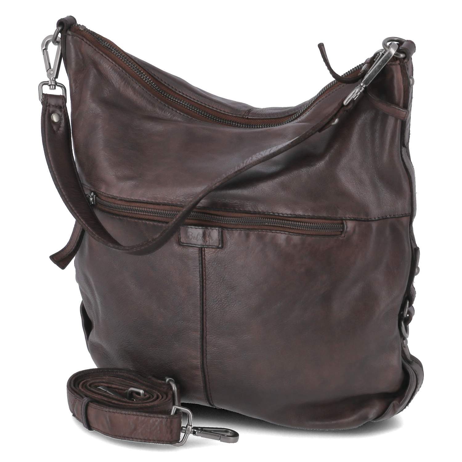 Beliana Handtasche Beliana BEL9182-02 Damen Umhängetaschen Leder braun