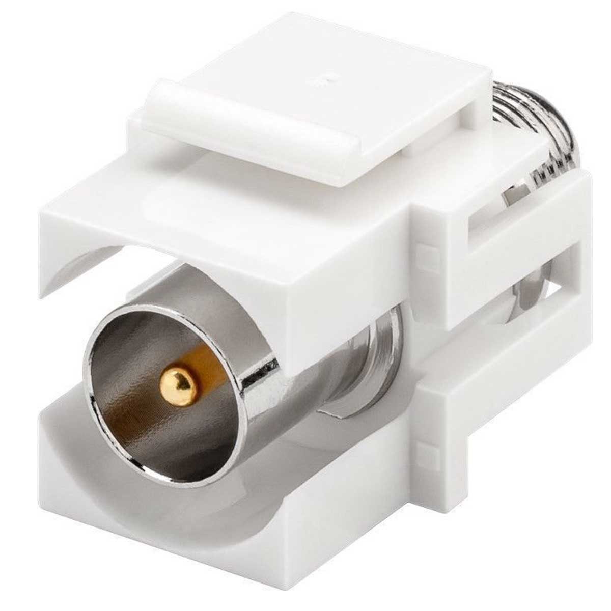 Goobay F-Stecker Keystone Modul Koax-Stecker> F-Buchse, bündig