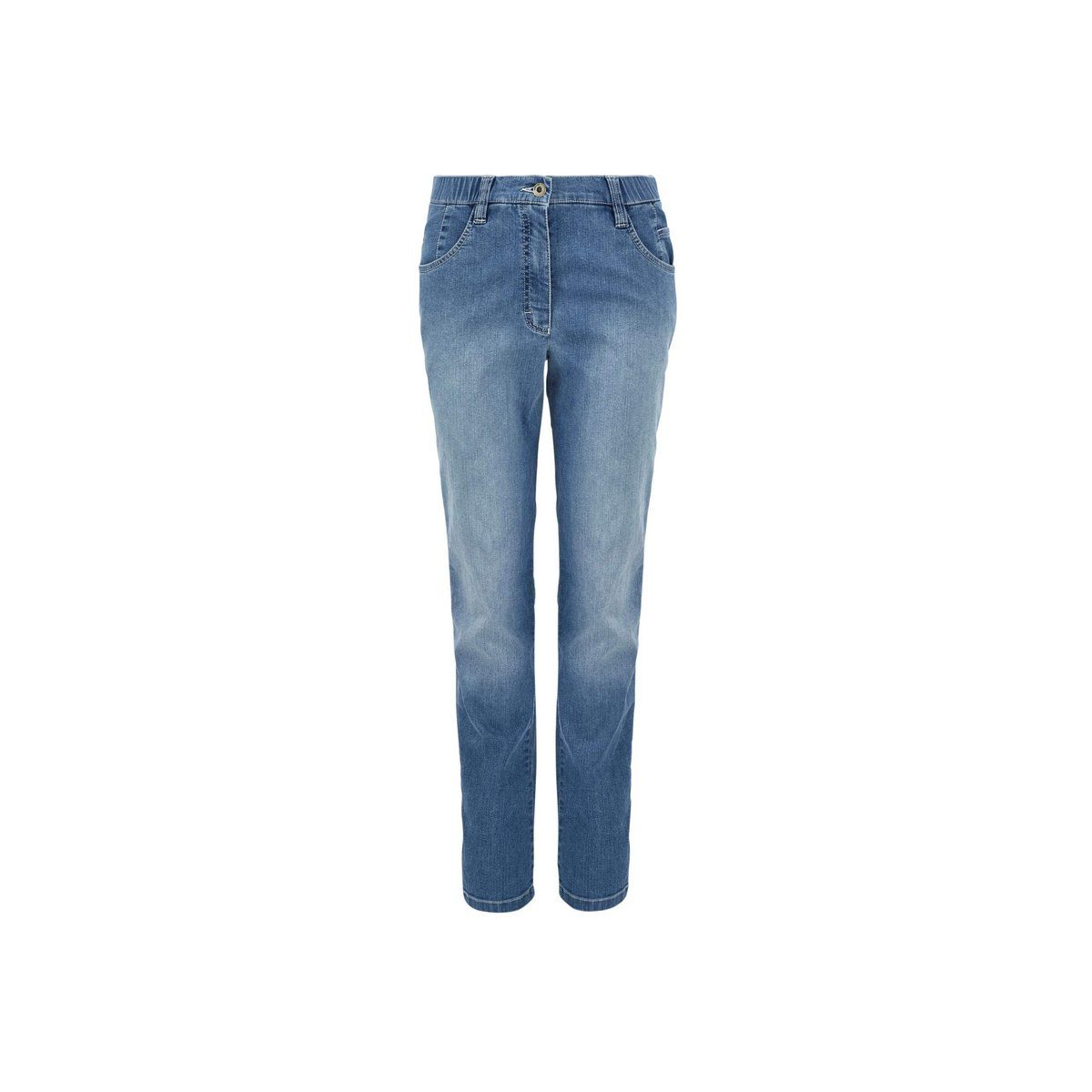 skinny blau (1-tlg) Skinny-fit-Jeans KjBRAND fit