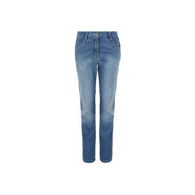 KjBRAND 5-Pocket-Jeans blau skinny fit (1-tlg)