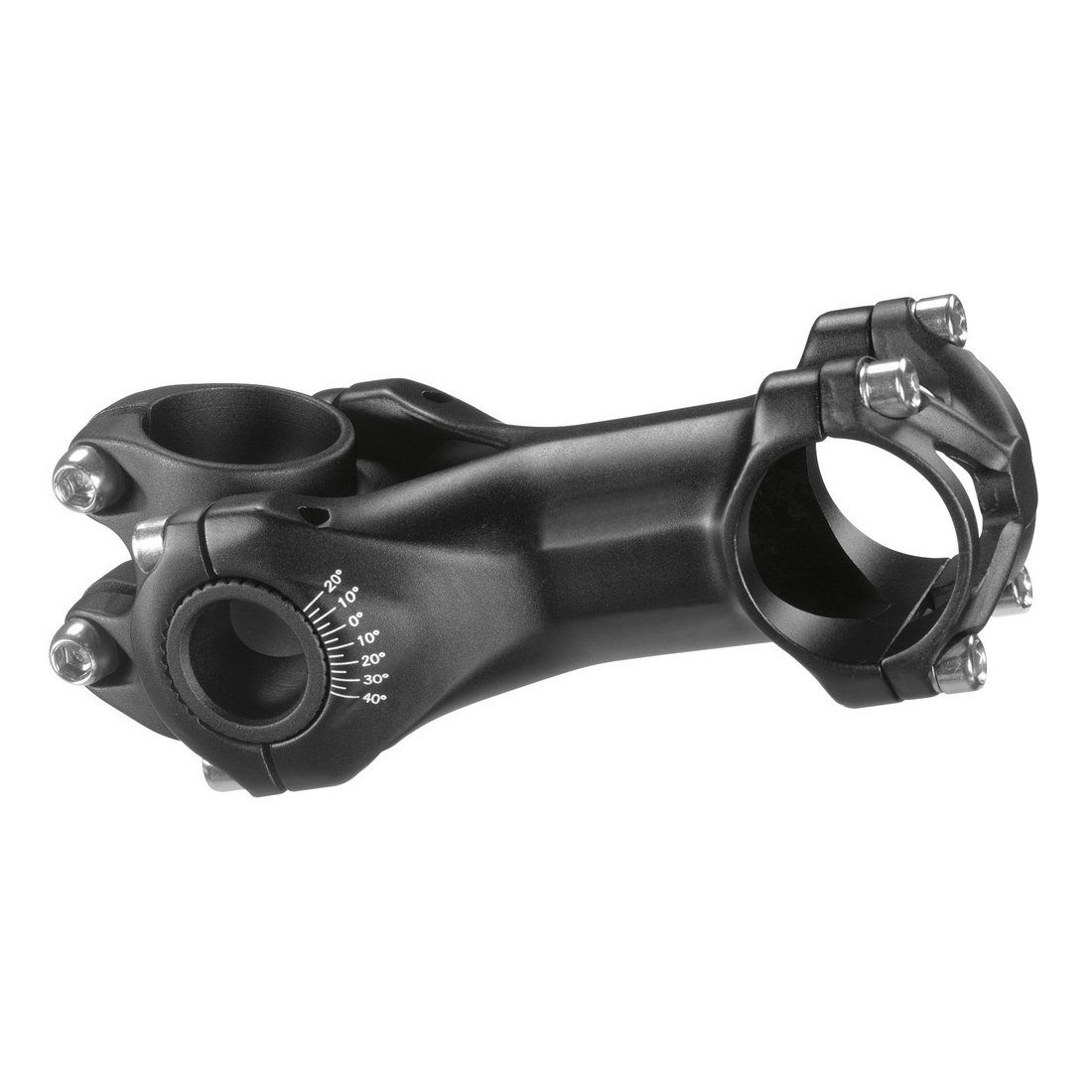 Ergotec Lenkervorbau 1-1/8" A-Head Vorbau "Swell-R Eco", Länge: 80 mm (20/+40), Lenker: