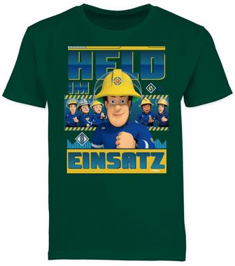 Shirtracer T-Shirt Held im Einsatz - Feuerwehrmann Sam Jungen - Jungen Kinder T-Shirt