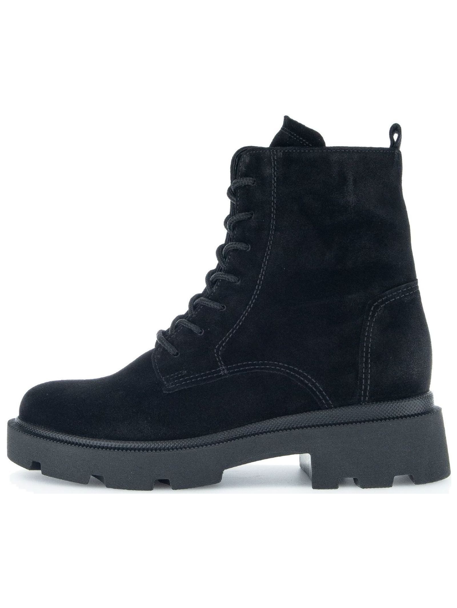 Gabor Gabor Stiefelette Veloursleder Schnürstiefelette