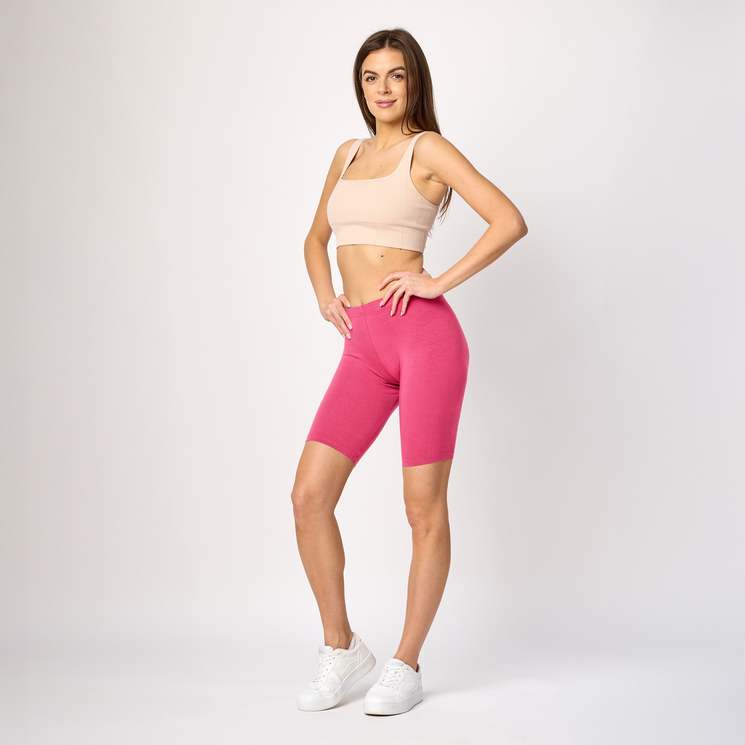 Bellivalini Leggings Damen Shorts aus Viskose günstig online kaufen