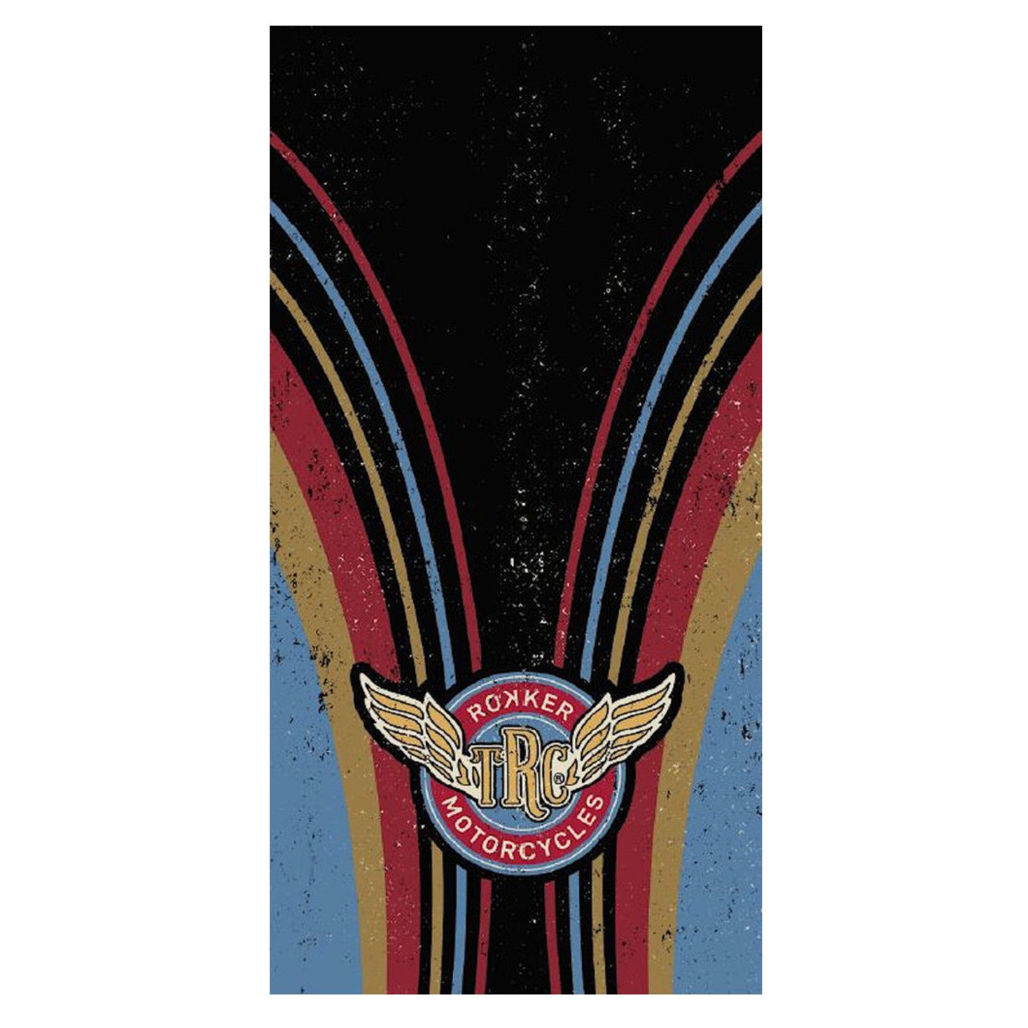 Rokker Multifunktionstuch Blue Wings Multifunktionstuch