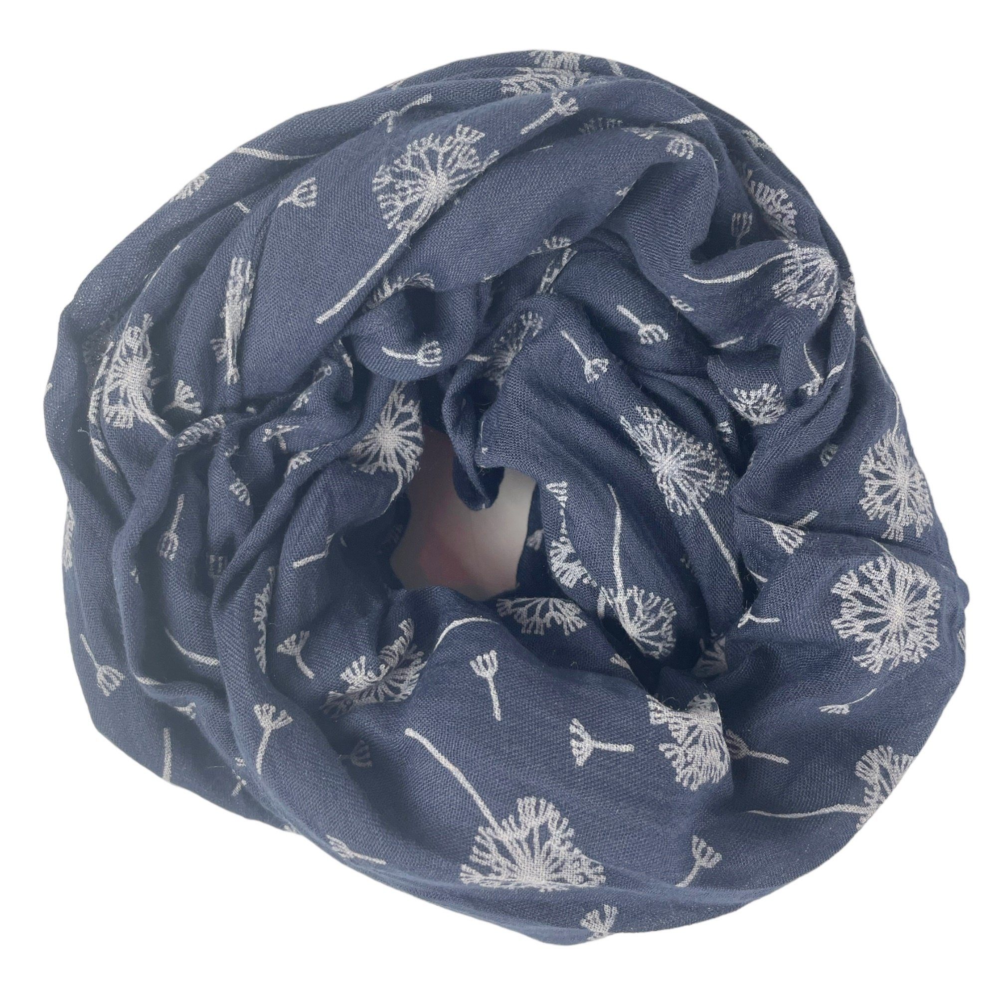 Loop Damen Sommer Schal SS-731 mit Pusteblumen print