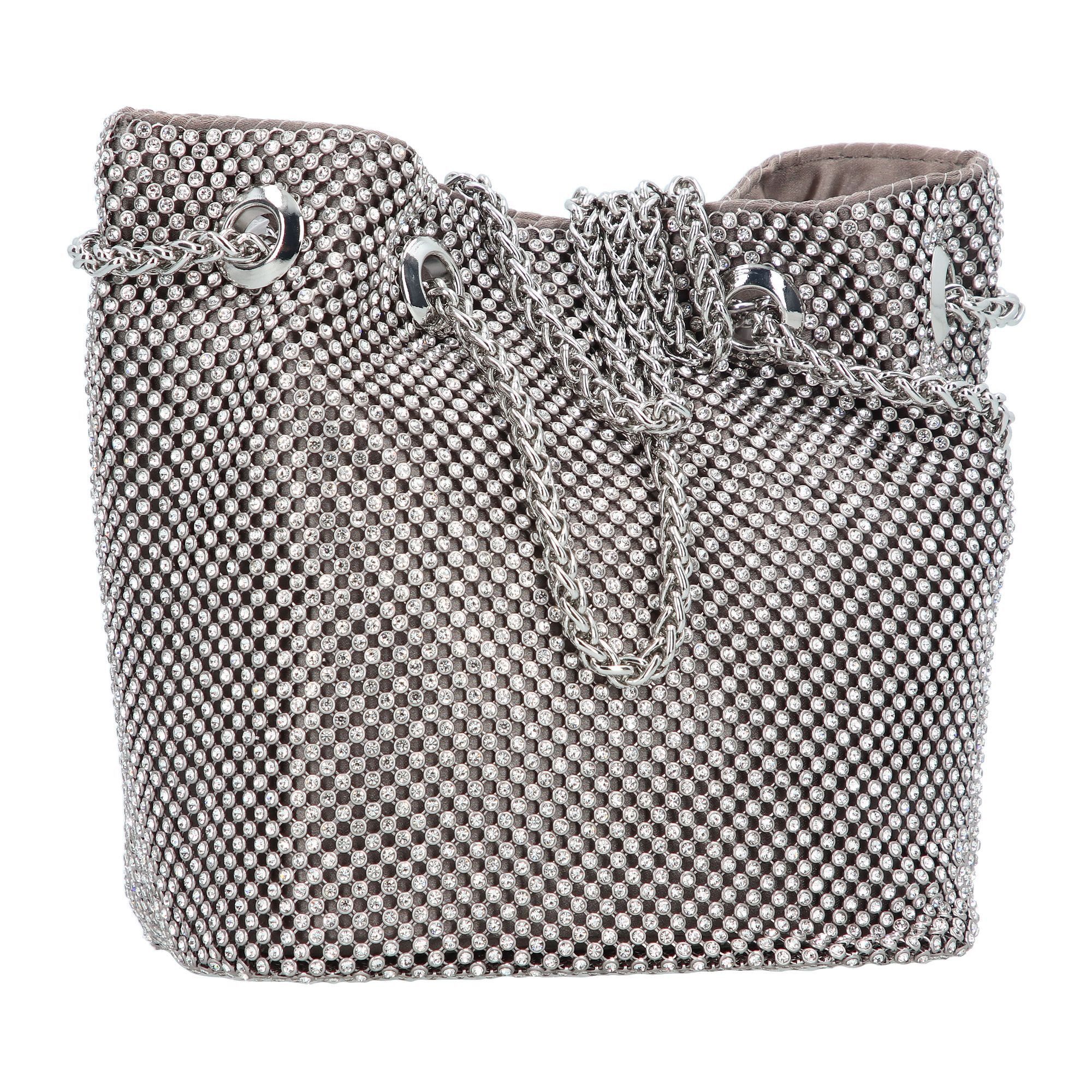 Guess Beuteltasche Twiller, Aluminium