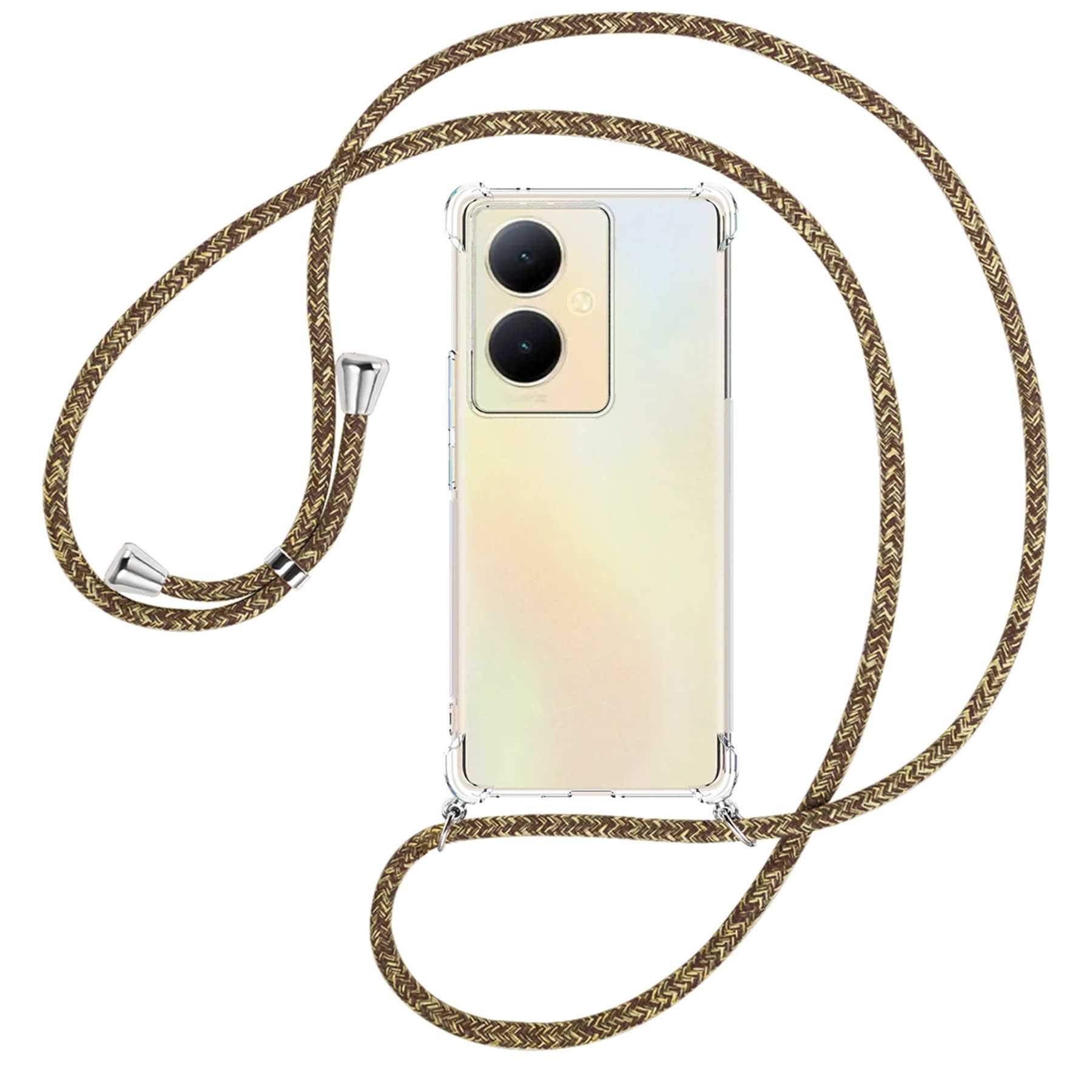 mtb more energy Handykette für vivo Y78 5G, Y78 Plus 5G, V29 Lite 5G [NC-728-S], Umhängehülle mit Band [NC-728-S]