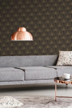 living walls Vliestapete New Walls 50's Glam Art Deco Optik, Barock, Tapete Art Deco