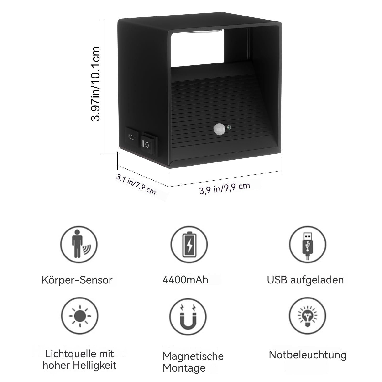 BlingBin LED Wandleuchte LED Wandleuchte Akku günstig online kaufen
