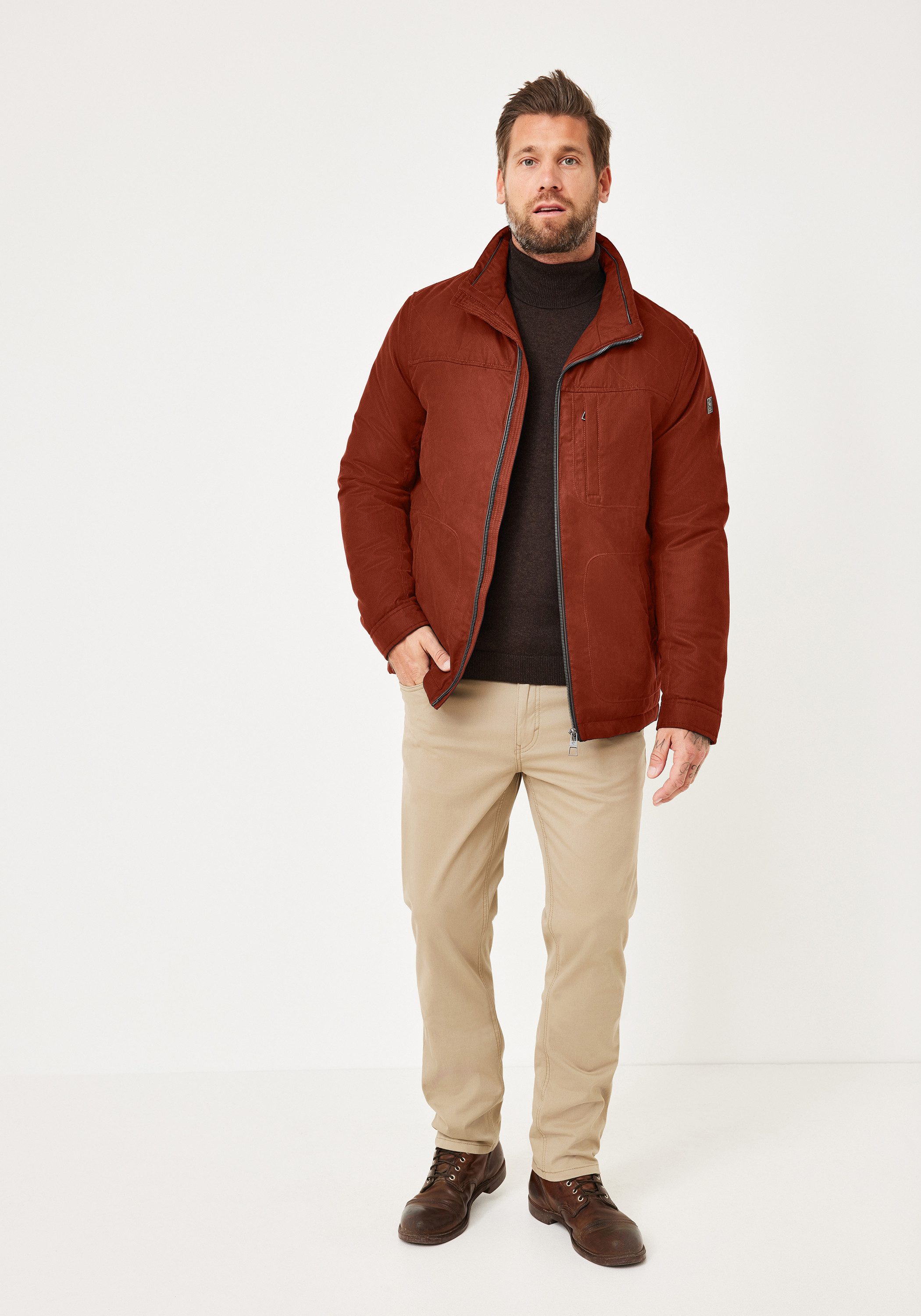 Redpoint Blouson QUITO Regular Fit Blouson mit printed Micro Suede
