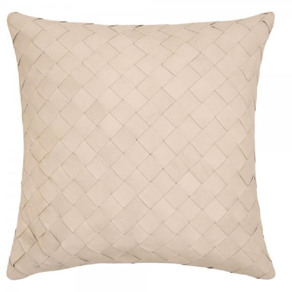 PAD Kissenhülle Kissenhülle Web Leather Natural Leder (45x45cm)