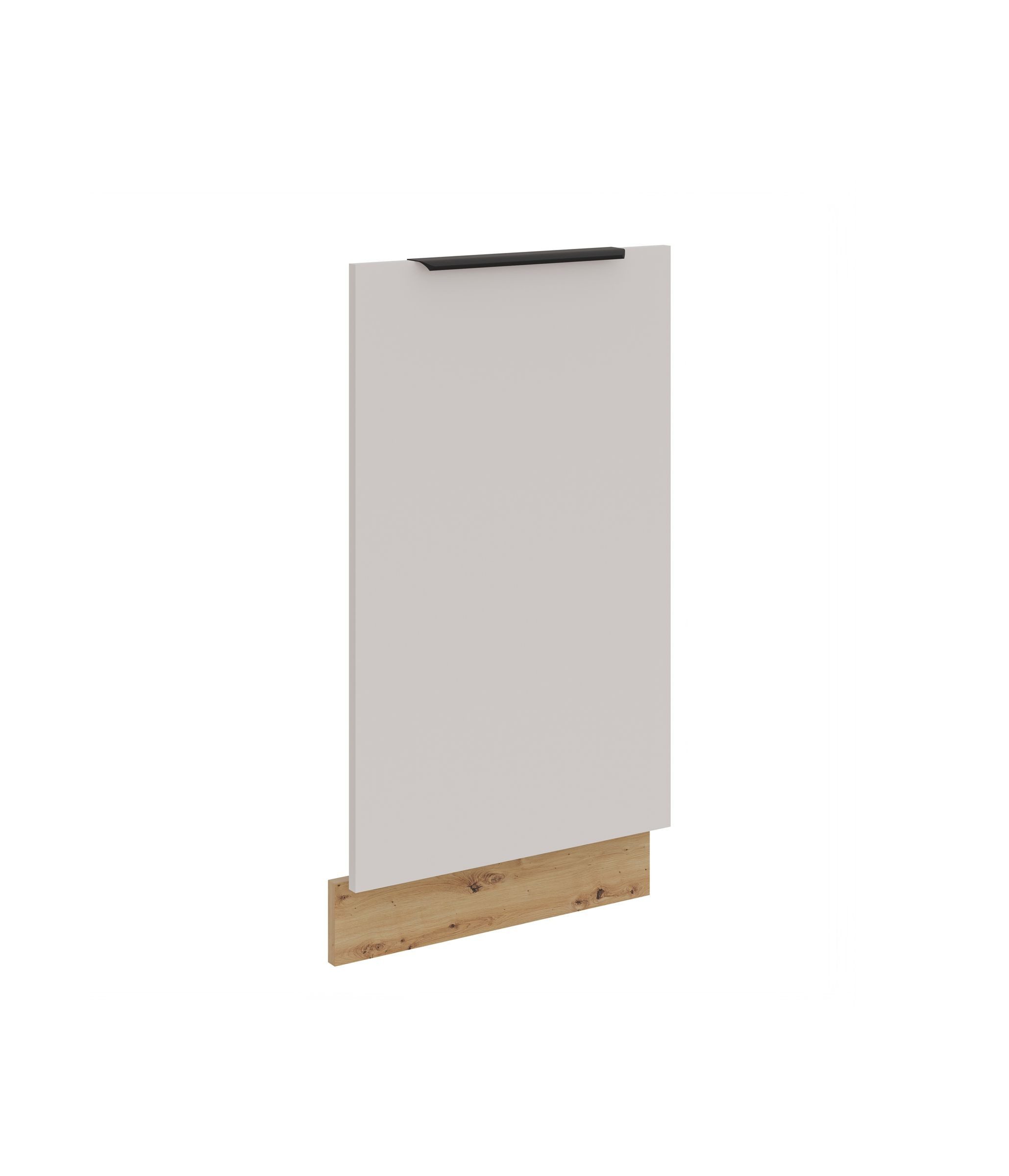 Küchen-Preisbombe Frontblende für vollintegrierten Geschirrspüler 45 cm Küche SOLANO Kaschmir beige (Frontblende Geschirrspüler 45 cm vollintegriert, 1 St), Modern