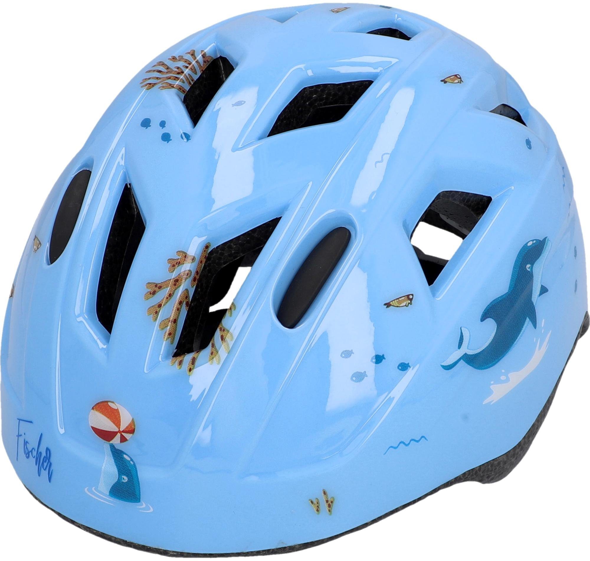 FISCHER Fahrrad Kinderfahrradhelm Plus Dolphin XS/S
