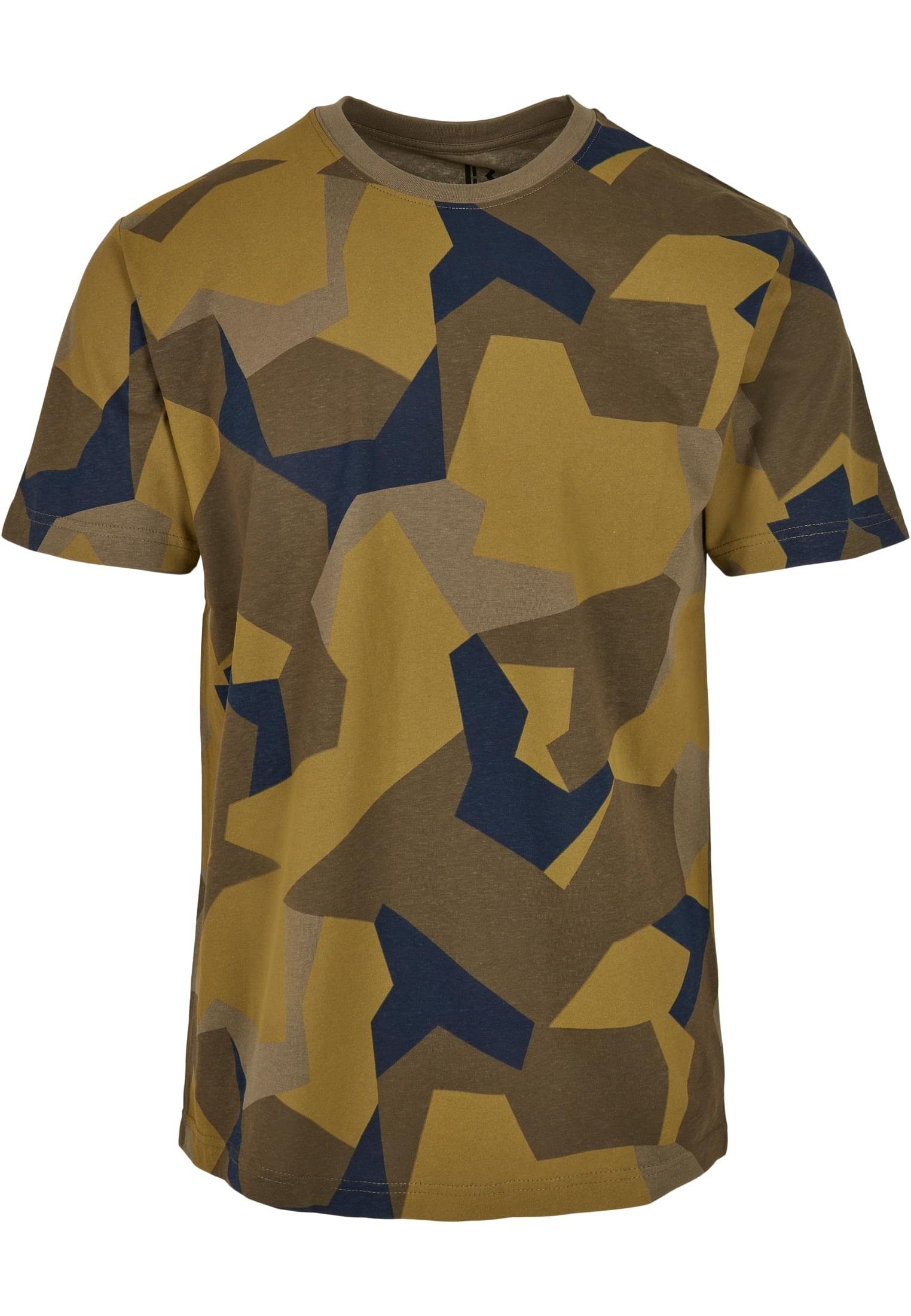 Brandit Kurzarmshirt Herren Premium Shirt swedishcamo (1-tlg) Brandit