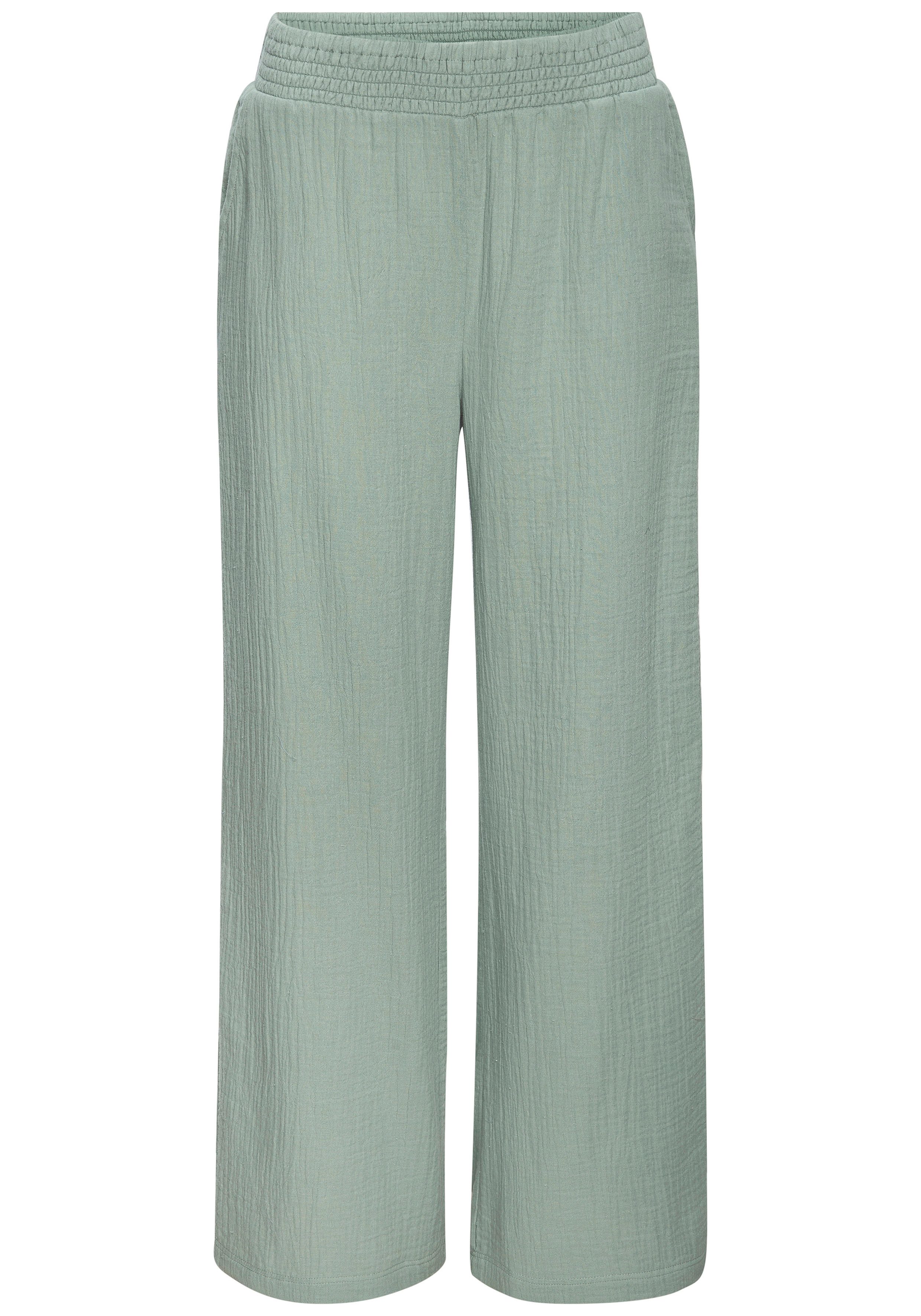 Beachtime Schlupfhose aus Musselinware, Strandhose mit Gummibund. € 39,99