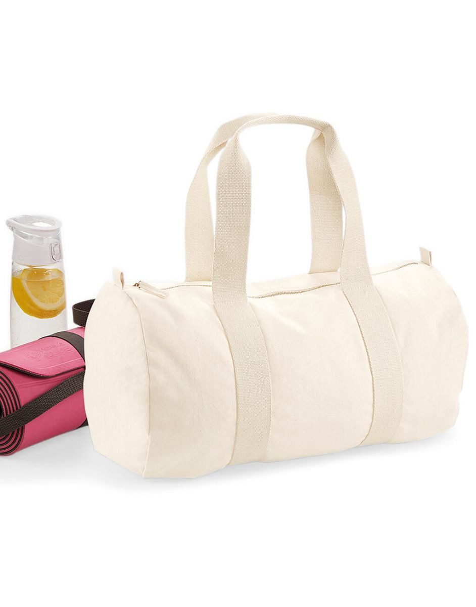 Westford Mill Sporttasche EarthAware Organic Barrel Bag / 50 x 25 x 25 cm
