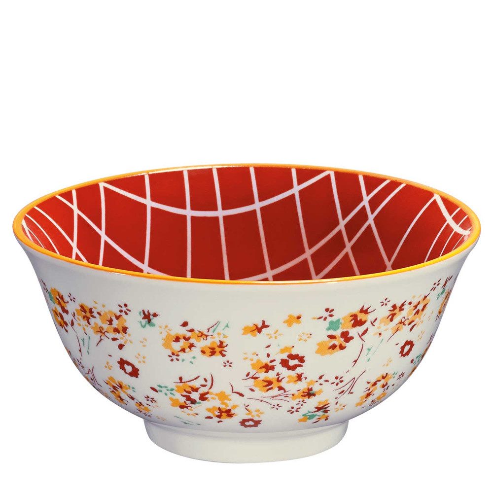 Cilio Müslischüssel Cilio Bowl Amici 500ml Porzellan, Blumen, Porzellan