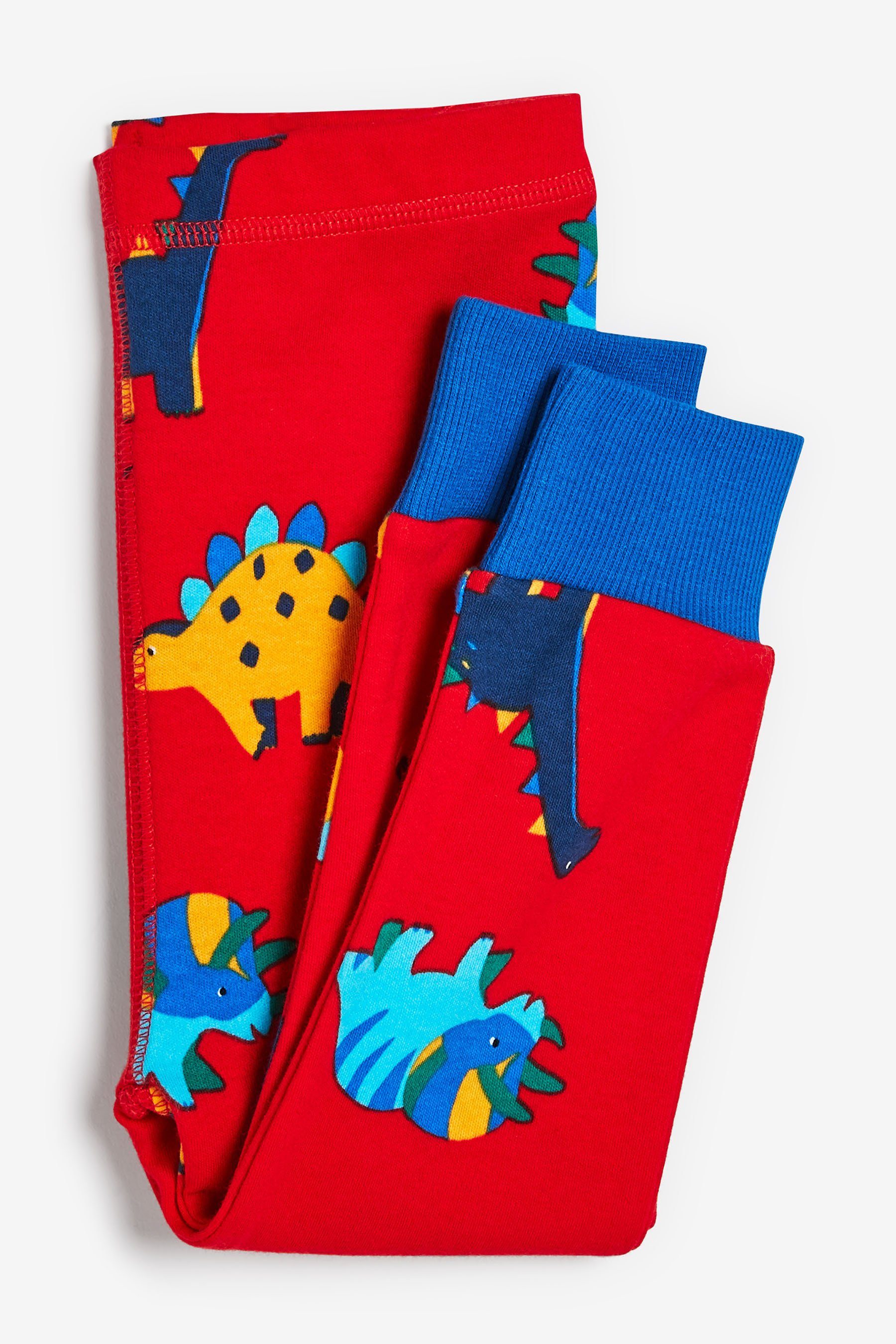 Dino tlg) Blue/Red/Green Pyjama Kuschelpyjamas, Stripe Next 3er-Pack (6
