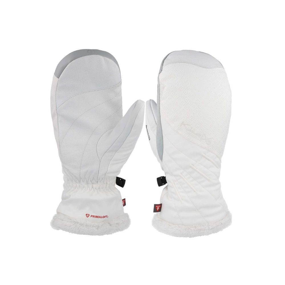 Kinetixx Skihandschuhe Sehr warmer Damen-Fäustling Ashly Mitten GTX®, KinetiXx (in schwarz oder weiß) Anatomische Passform, Atmungsaktiv, Winddicht, Touchscreen kompatibel